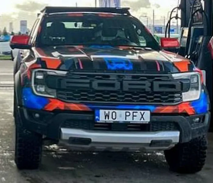 Fajny numer, blacha W0 PFX