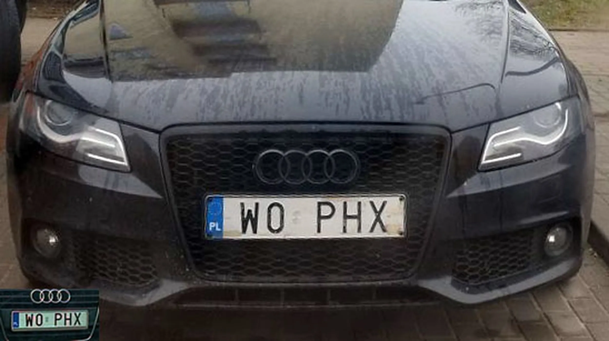 Fajny numer, blacha W0 PHX