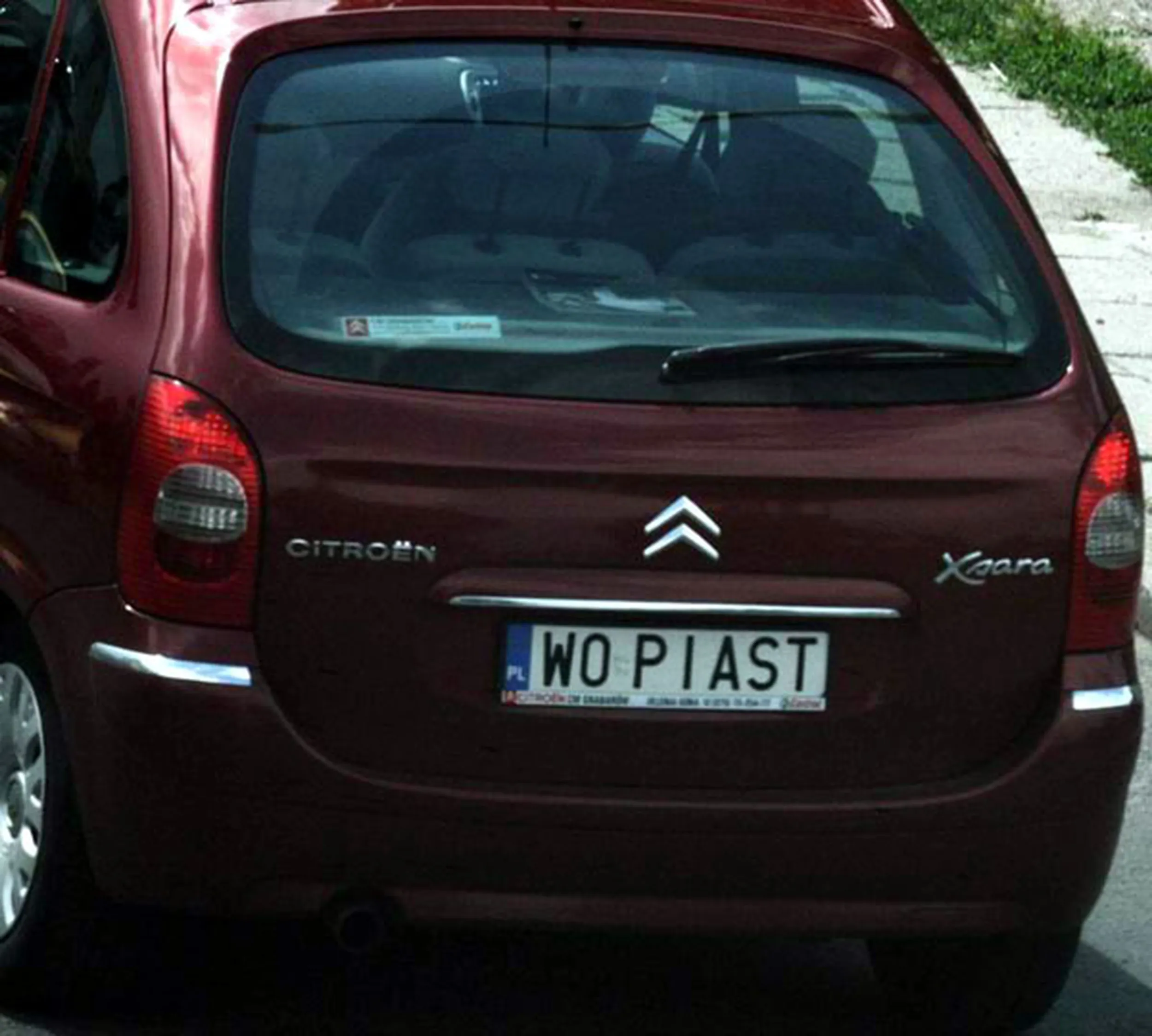 Fajny numer, blacha W0 PIAST