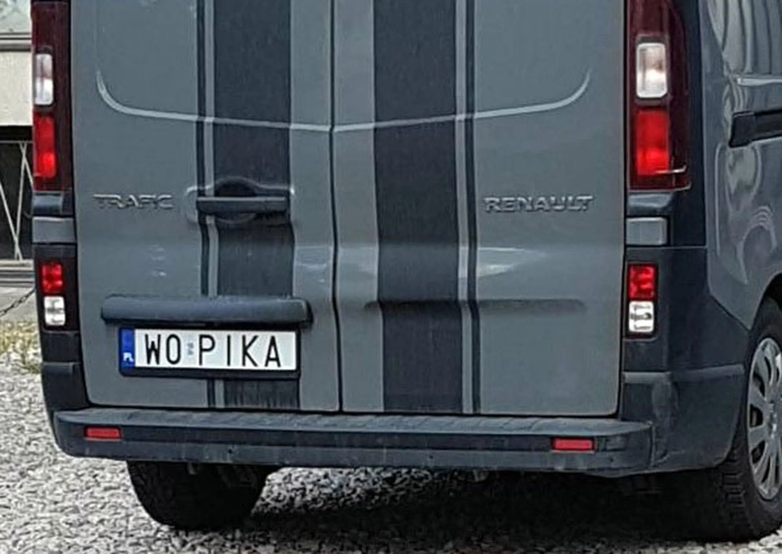 Fajny numer, blacha W0 PIKA