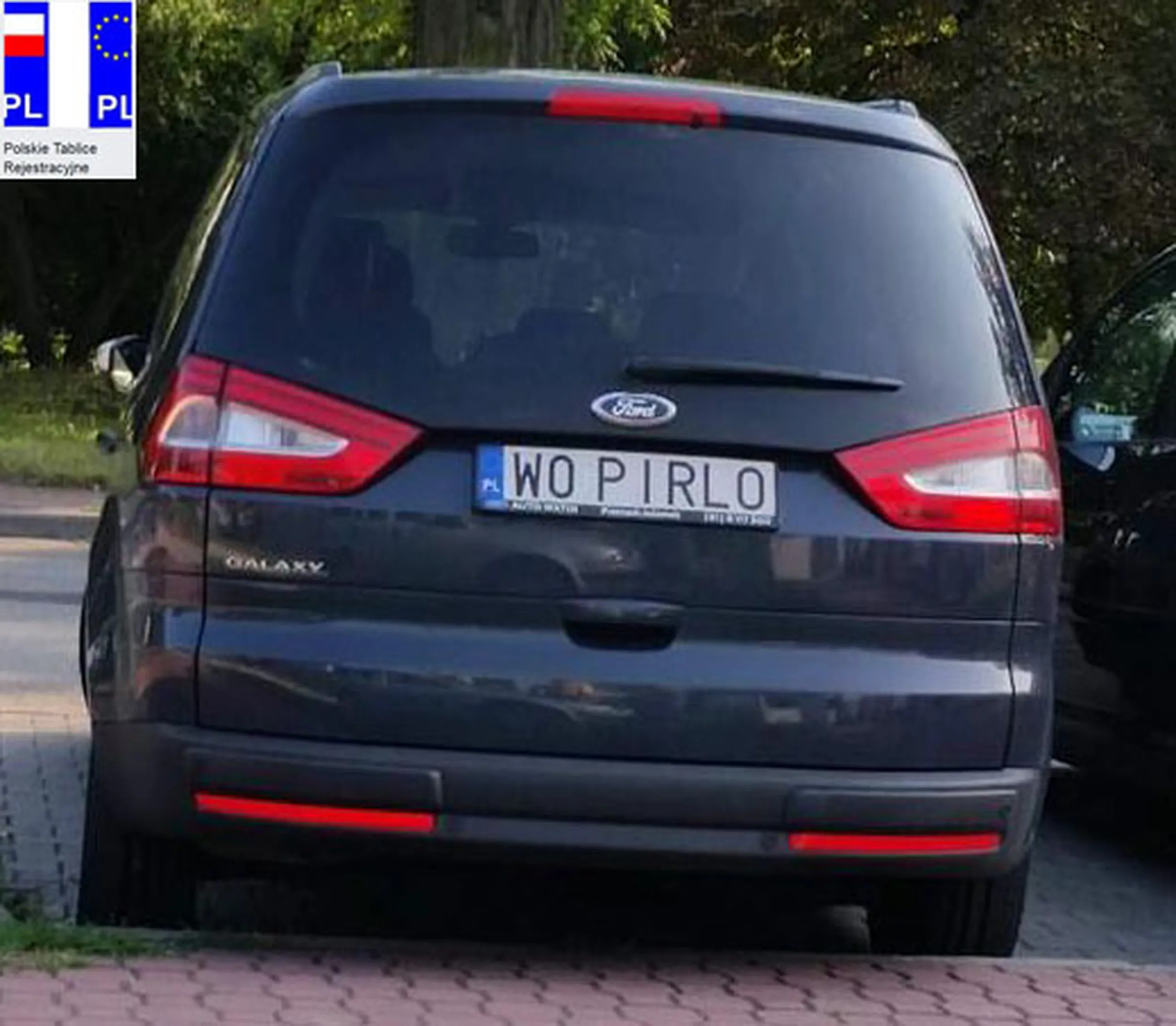 Fajny numer, blacha W0 PIRLO