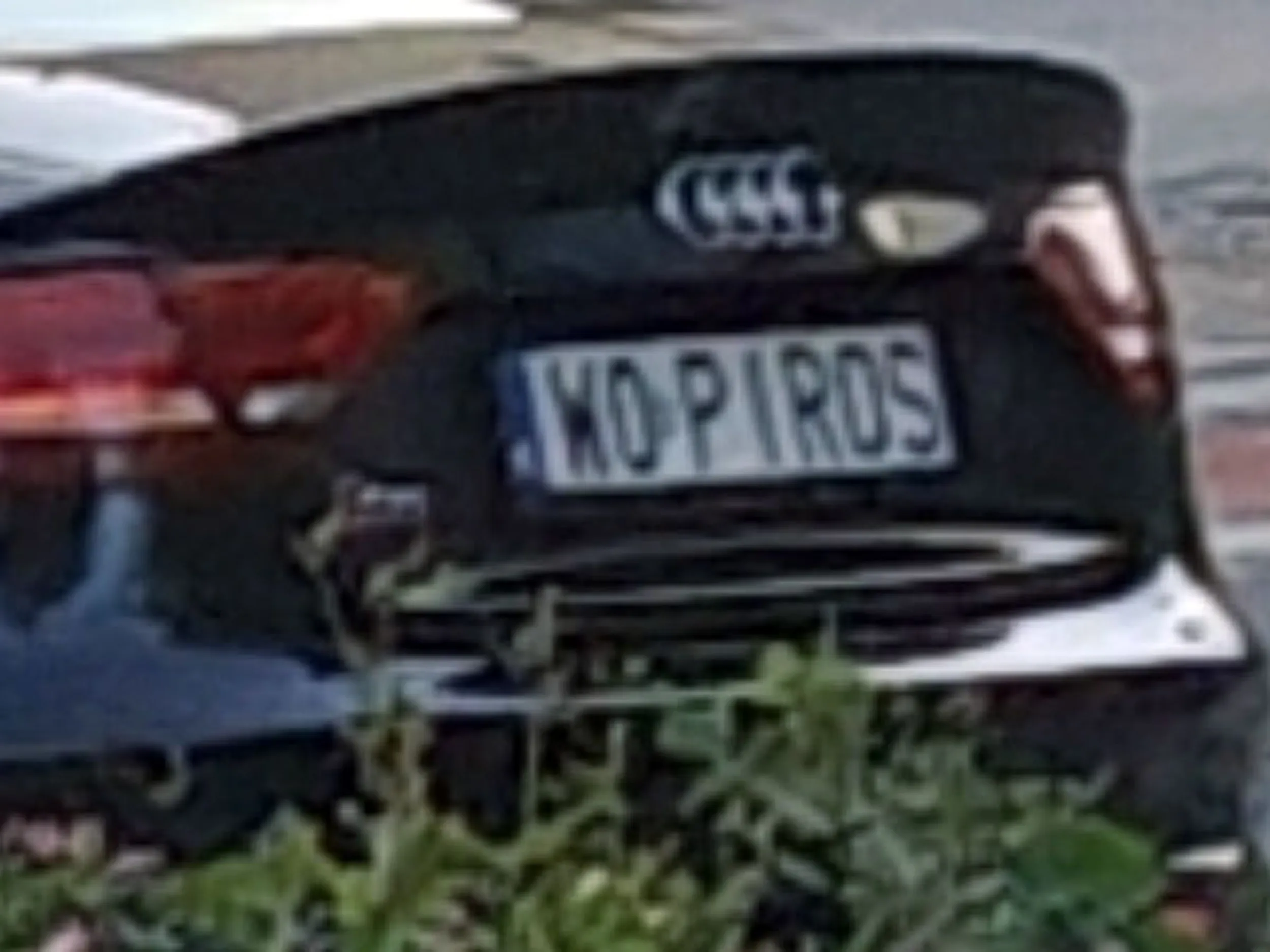 Fajny numer, blacha W0 PIROS