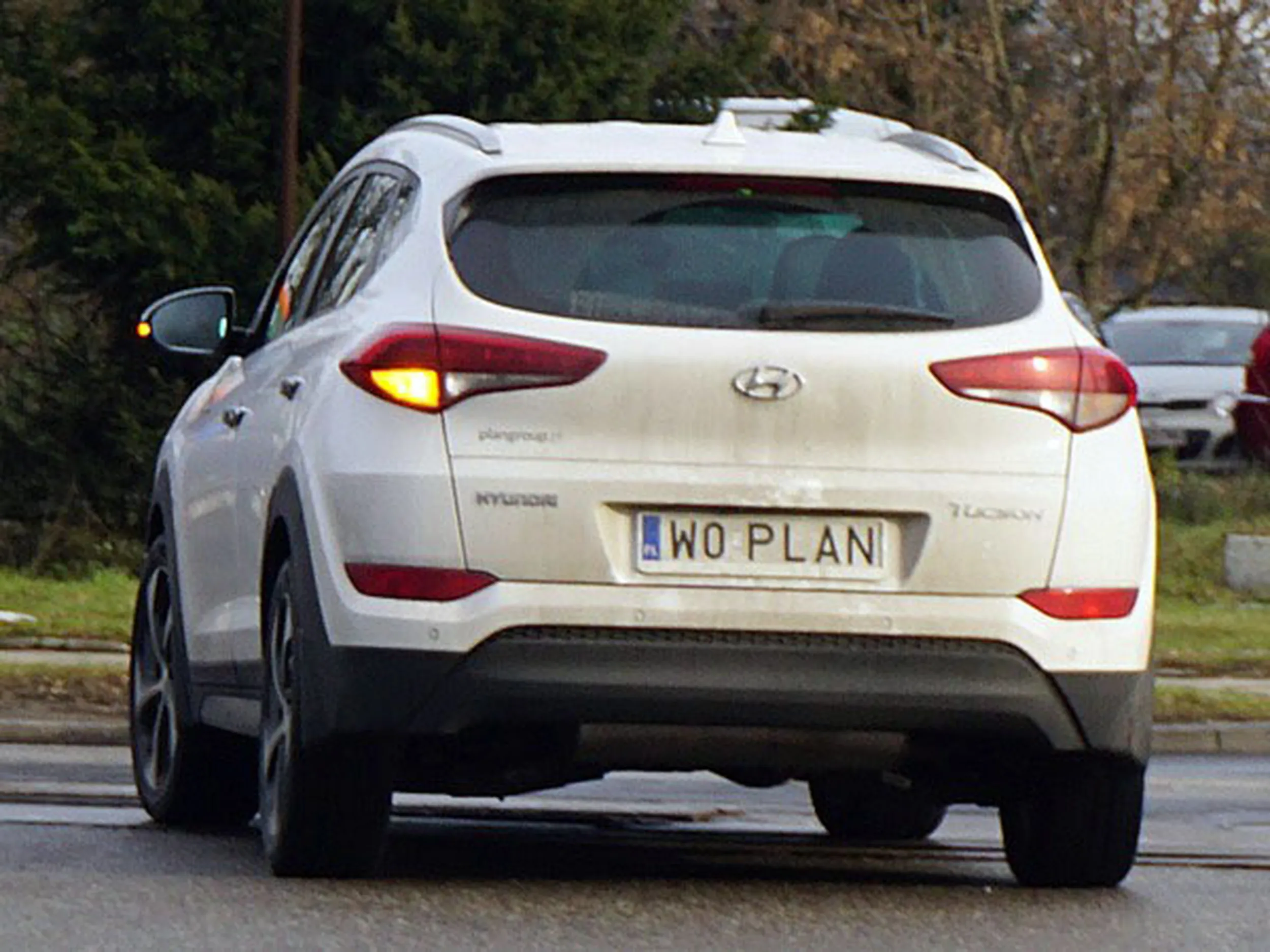 Fajny numer, blacha W0 PLAN