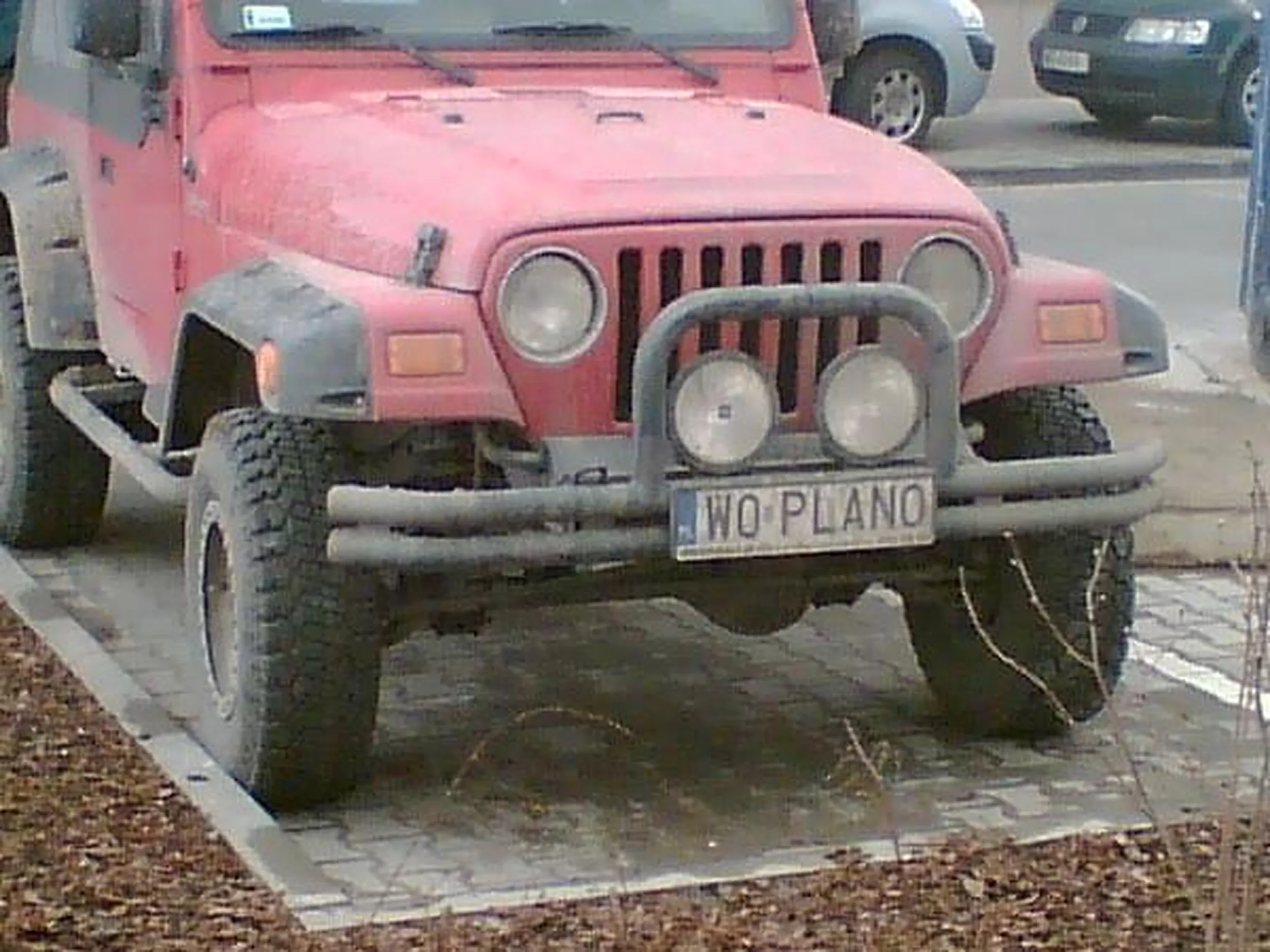 Fajny numer, blacha W0 PLANO