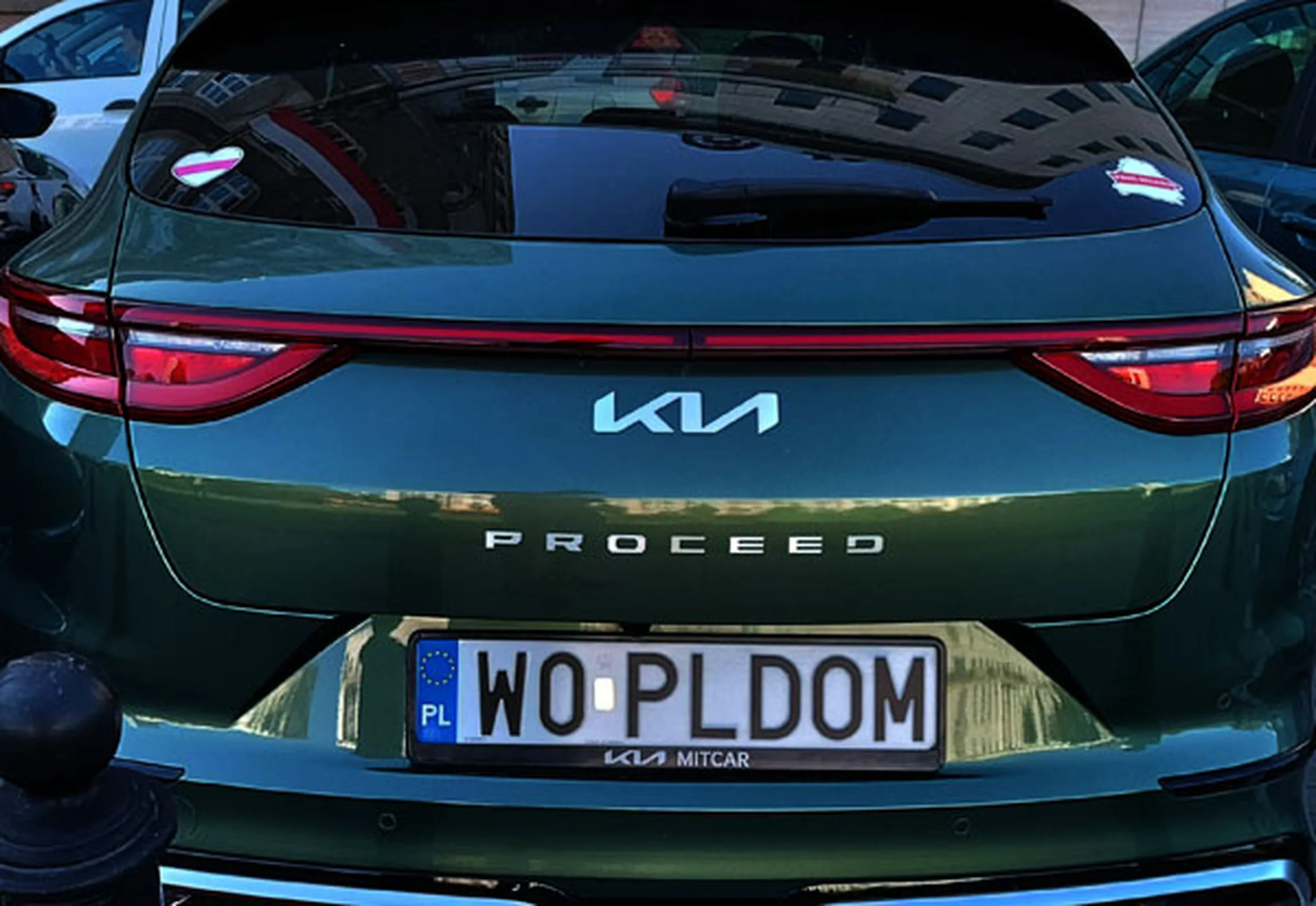 Fajny numer, blacha W0 PLDOM