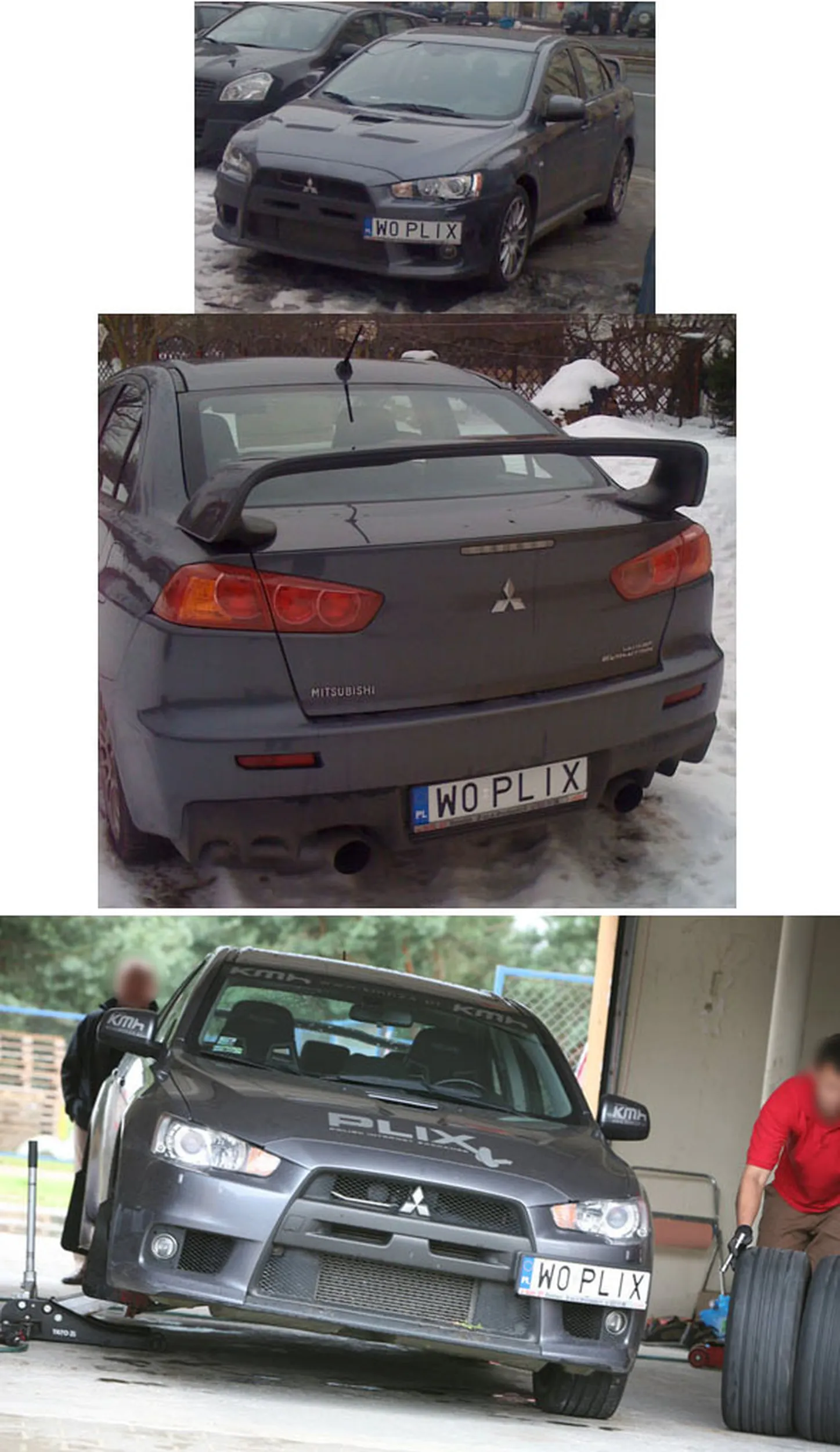 Fajny numer, blacha W0 PLIX