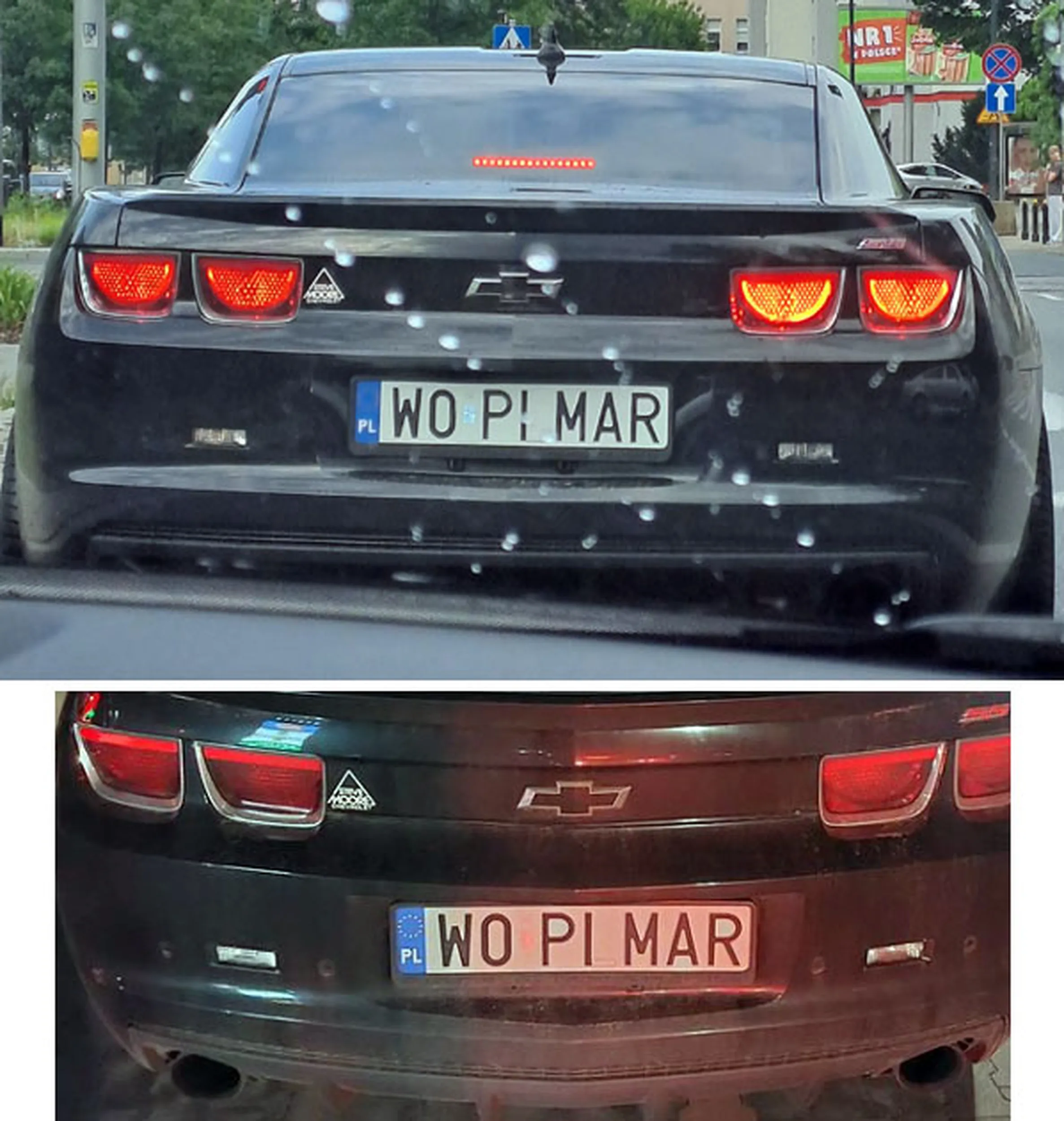 Fajny numer, blacha W0 PLMAR