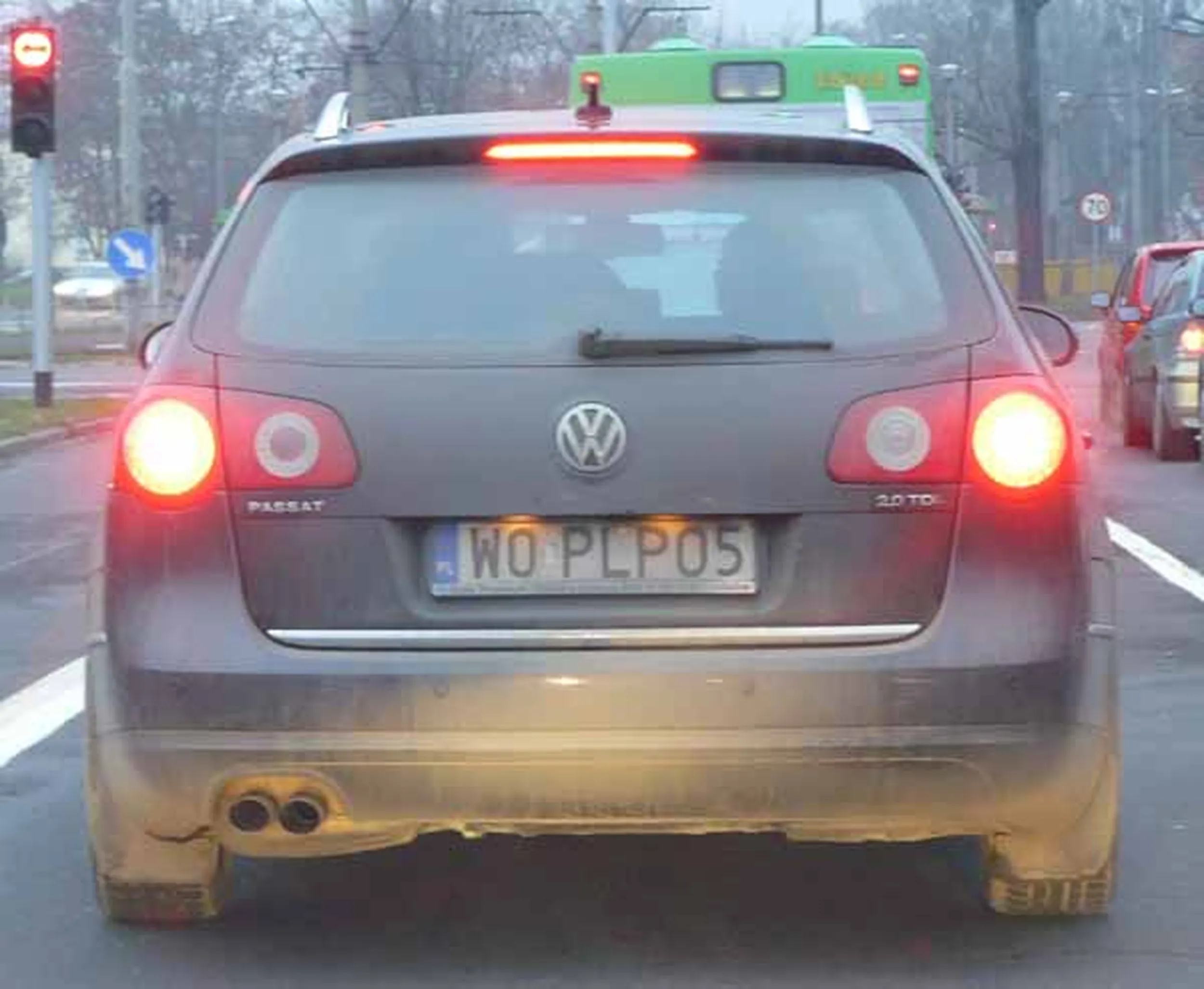 Fajny numer, blacha W0 PLPO5