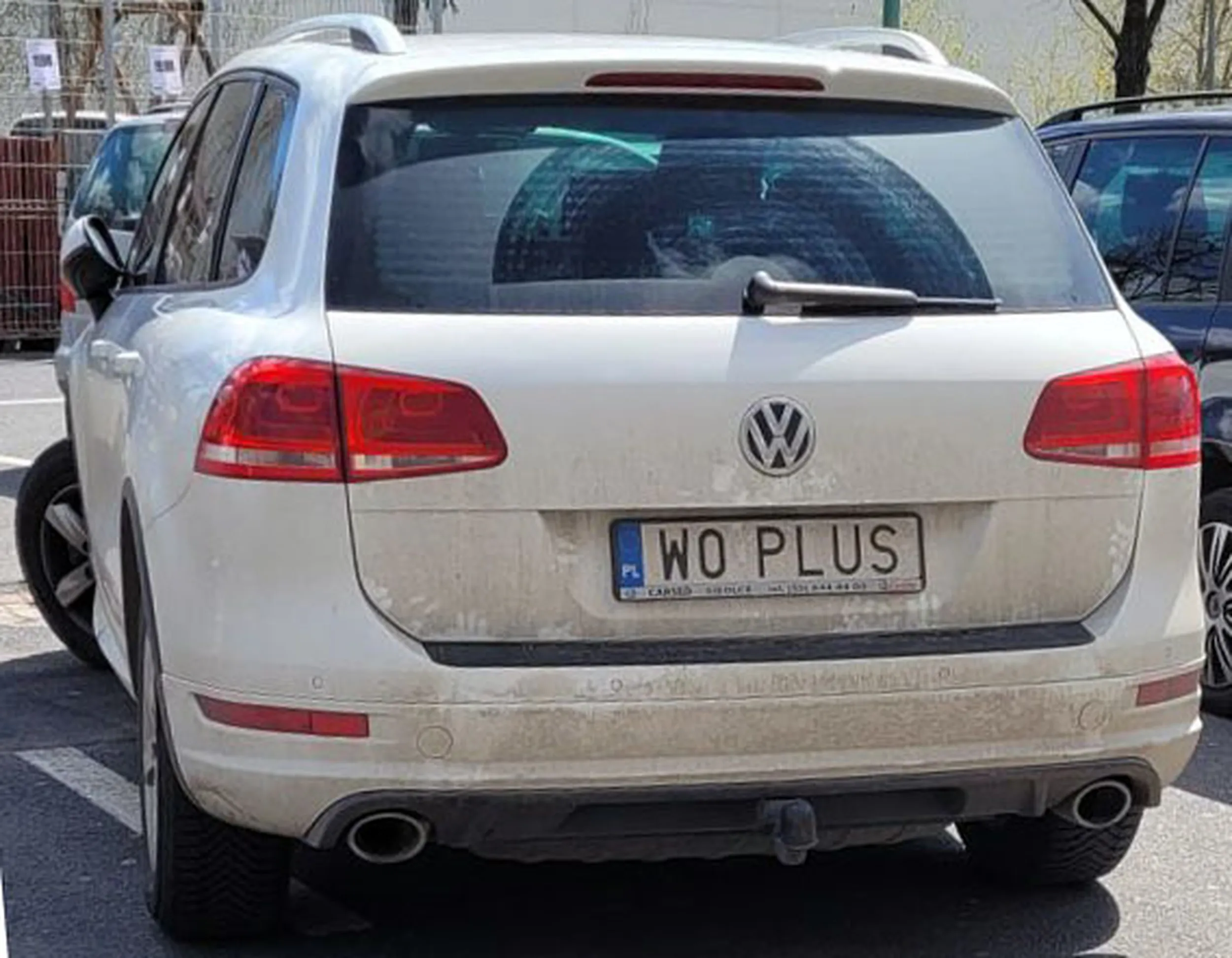 Fajny numer, blacha W0 PLUS