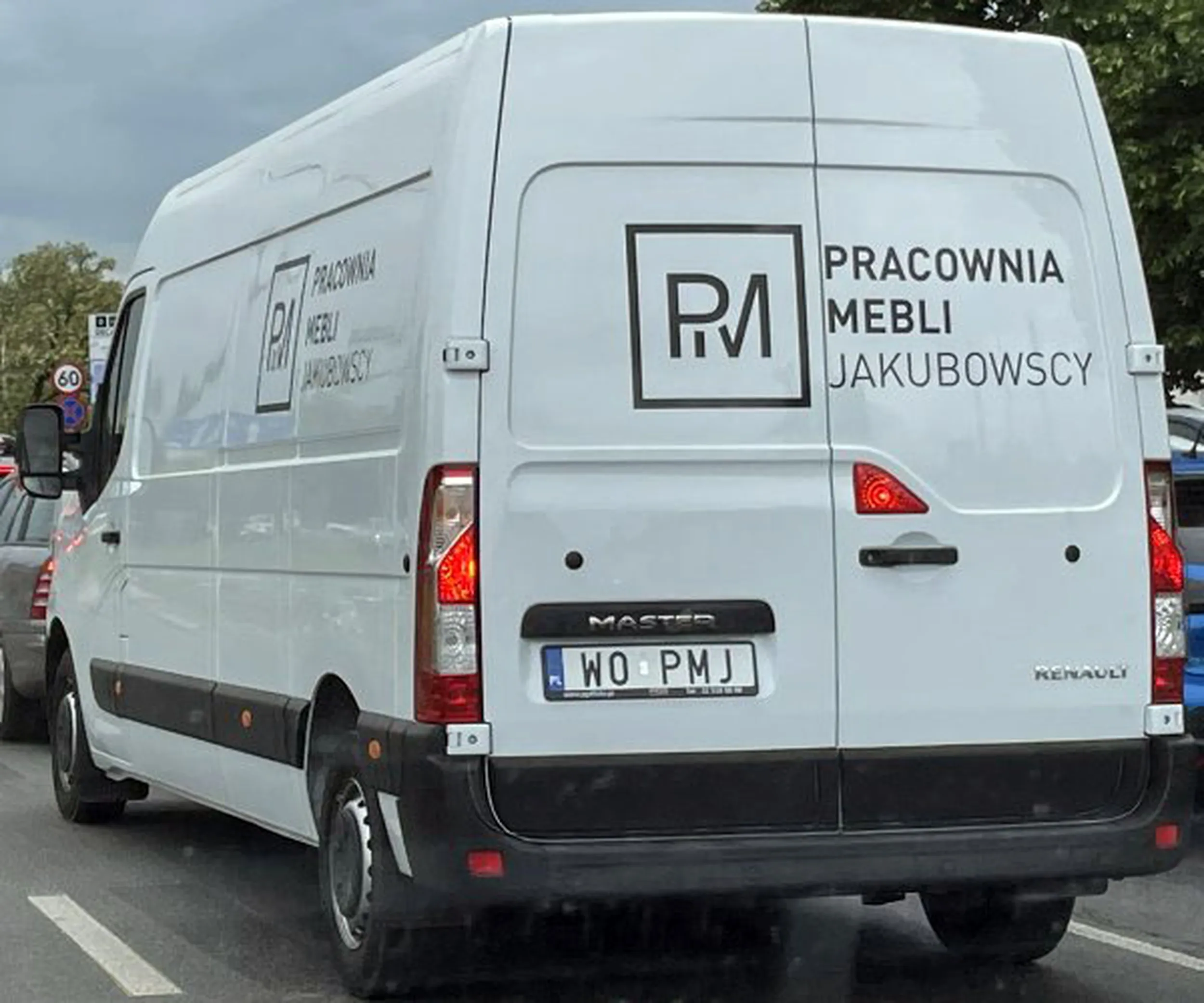 Fajny numer, blacha W0 PMJ