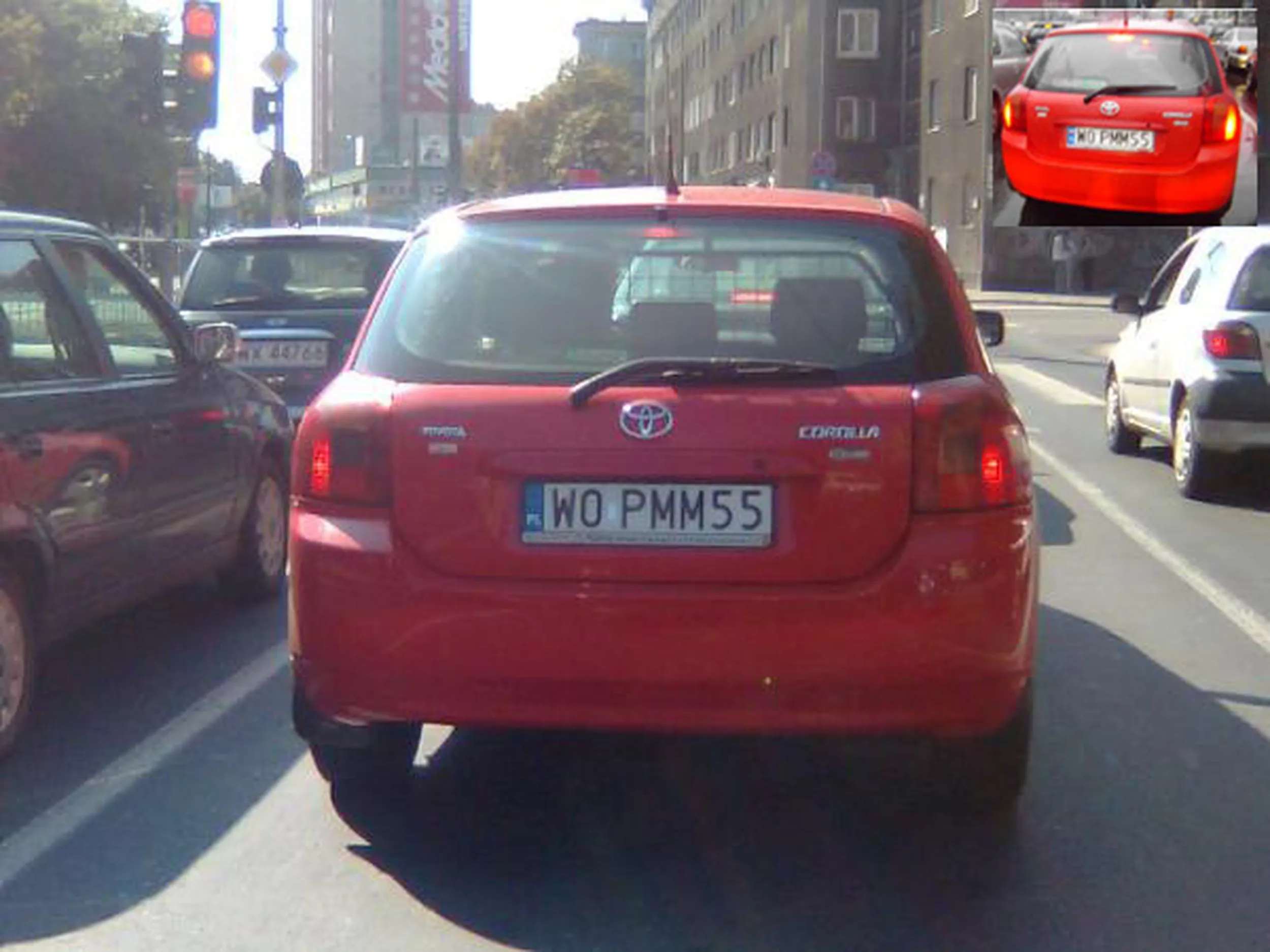 Fajny numer, blacha W0 PMM55