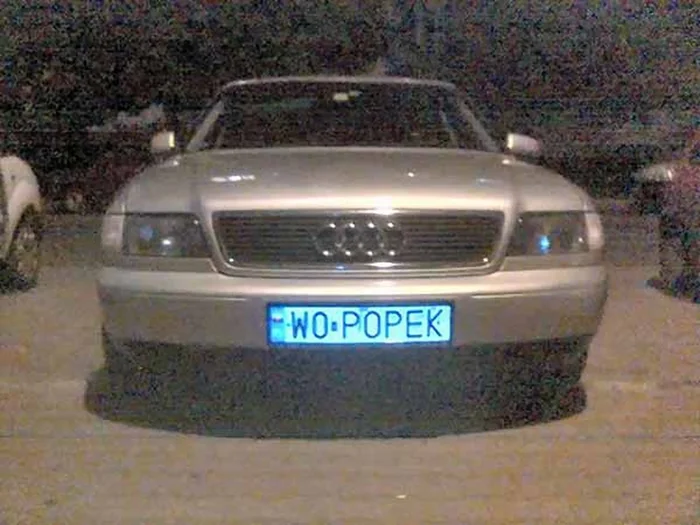 Fajny numer, blacha W0 POPEK