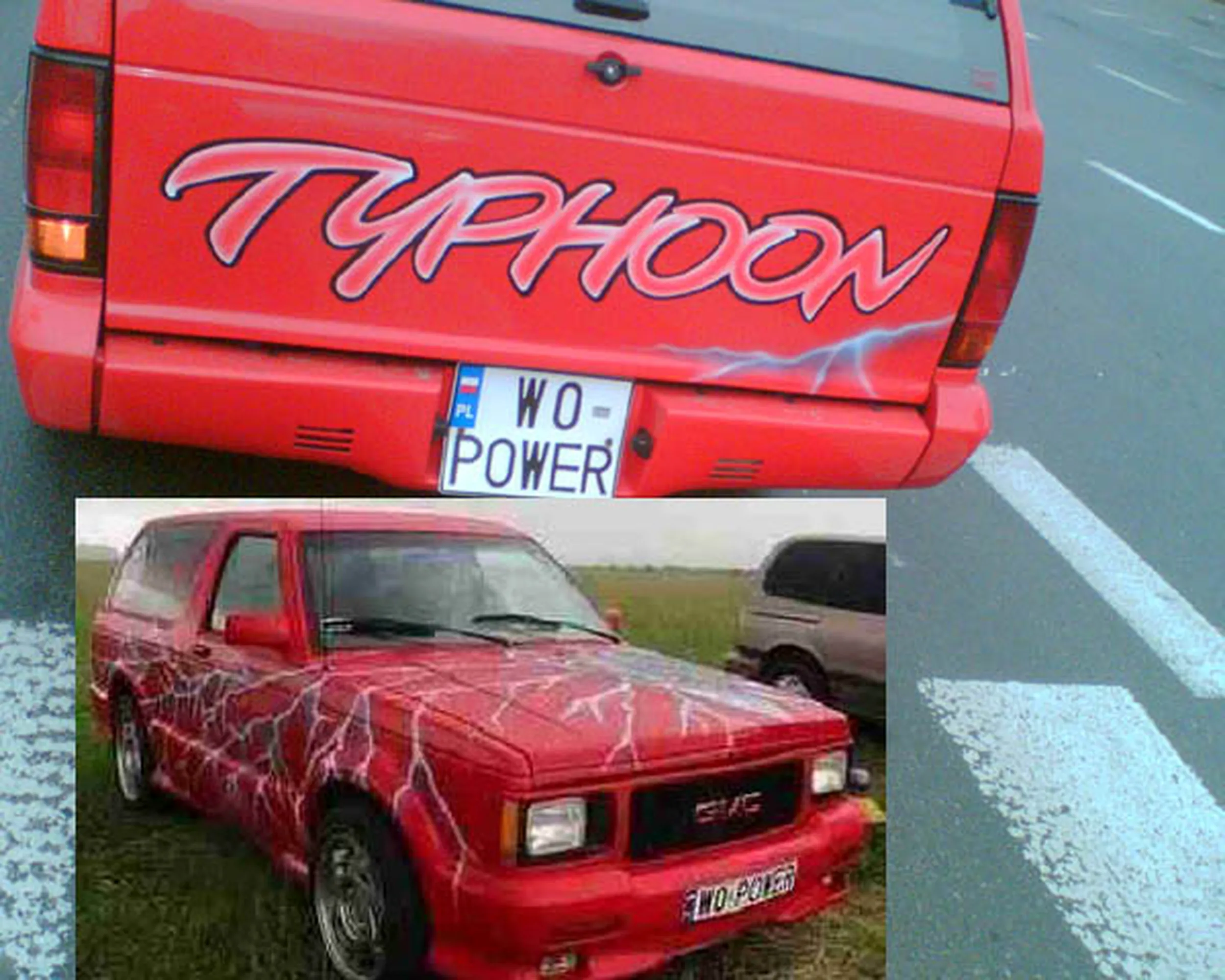 Fajny numer, blacha W0 POWER