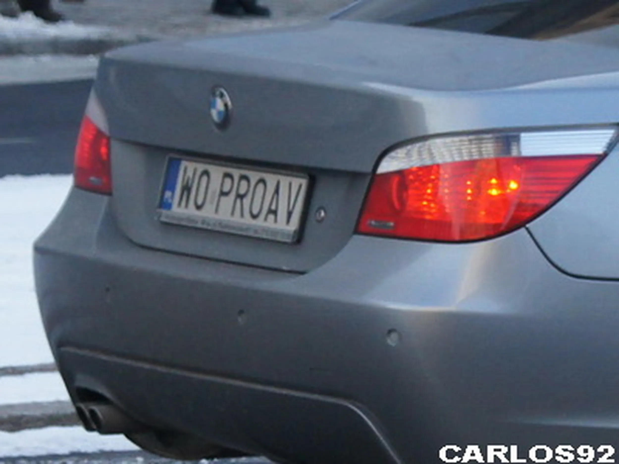 Fajny numer, blacha W0 PROAV