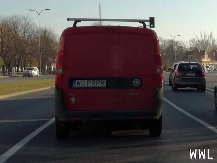 Fajny numer, blacha W0 PRPM