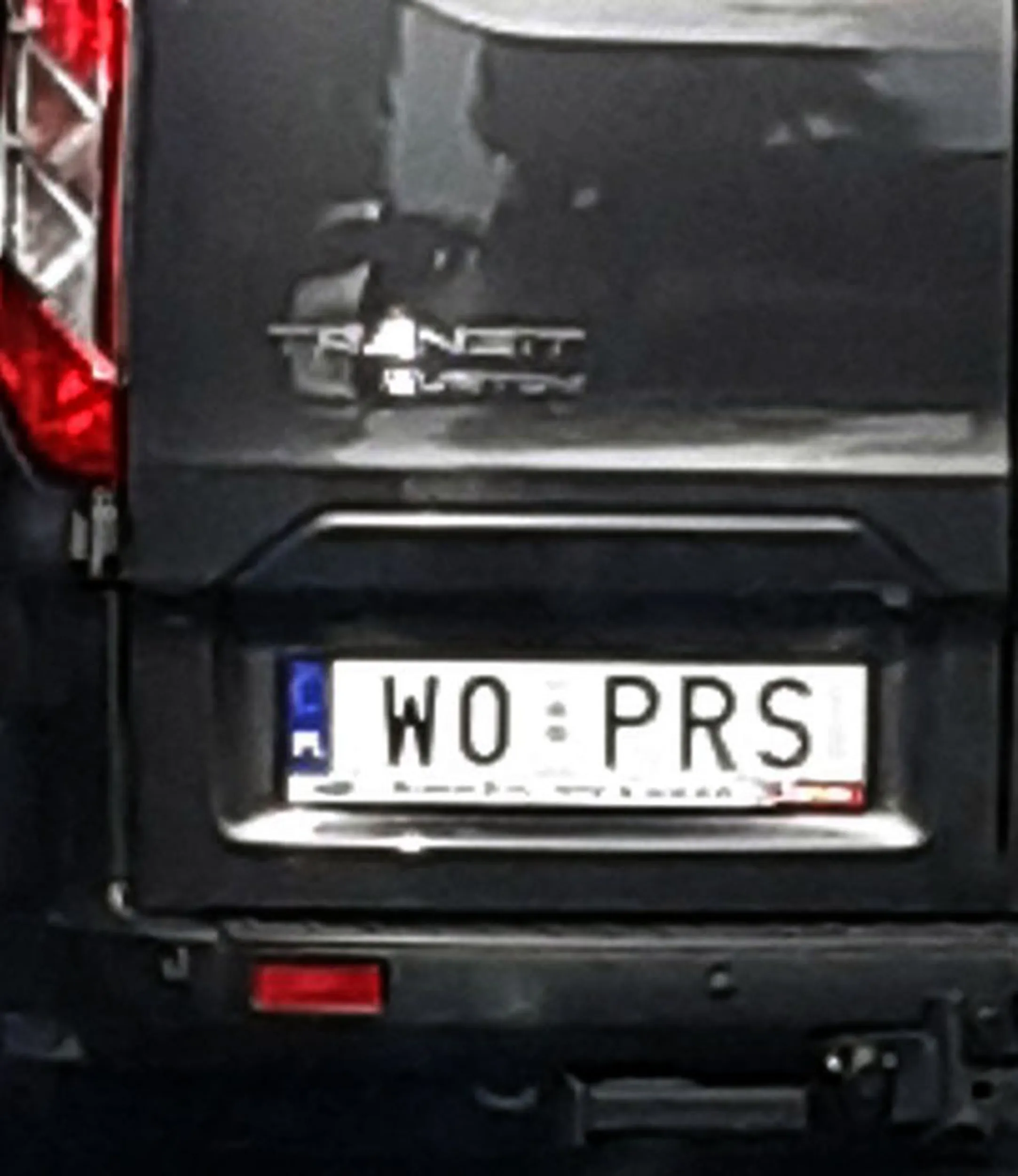 Fajny numer, blacha W0 PRS