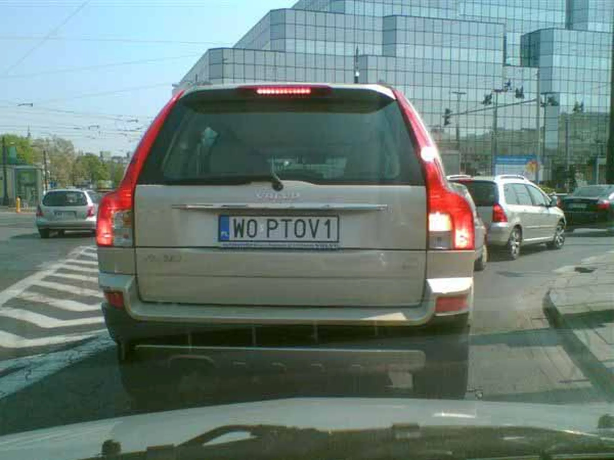 Fajny numer, blacha W0 PTOV1