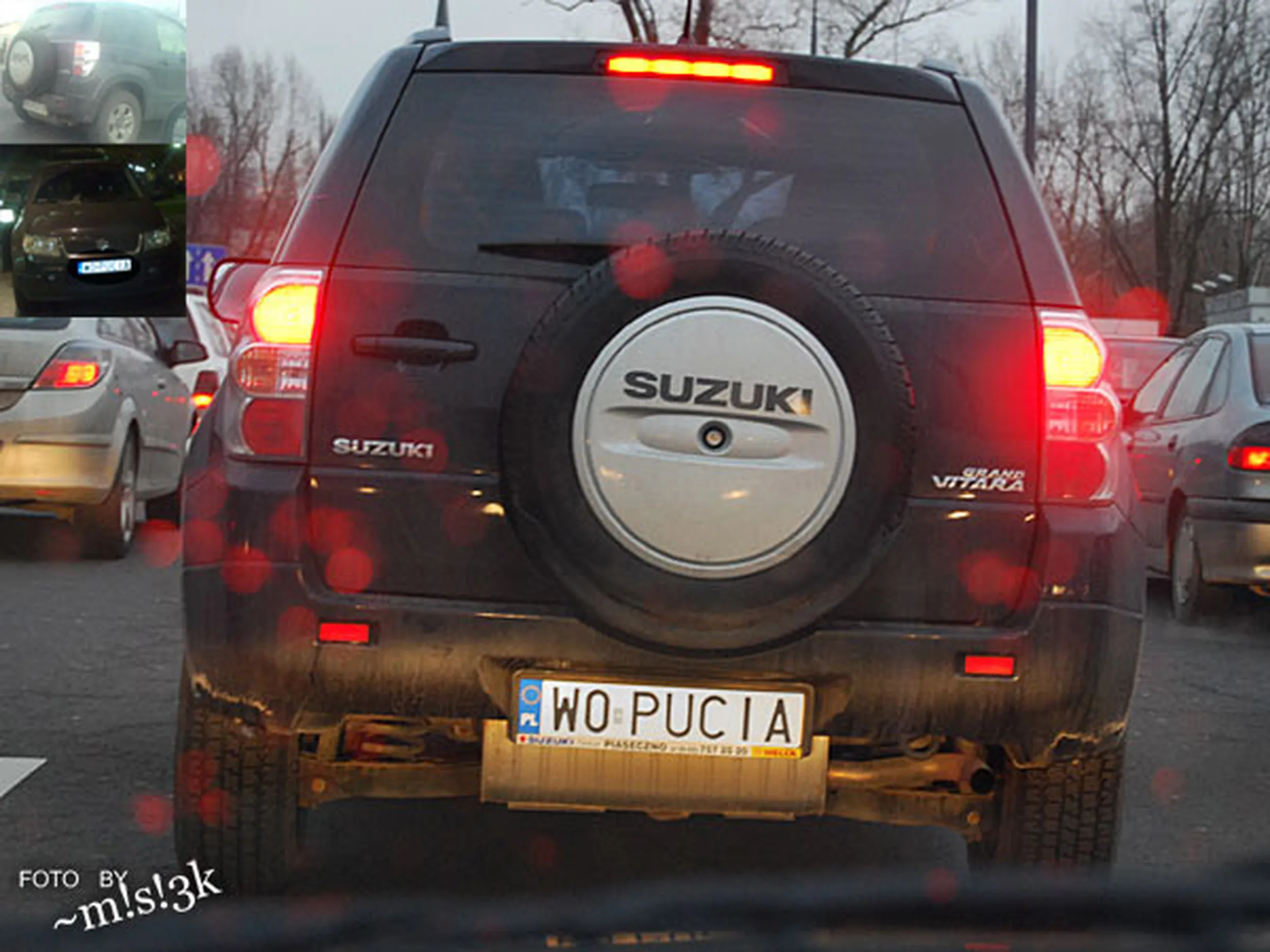 Fajny numer, blacha W0 PUCIA