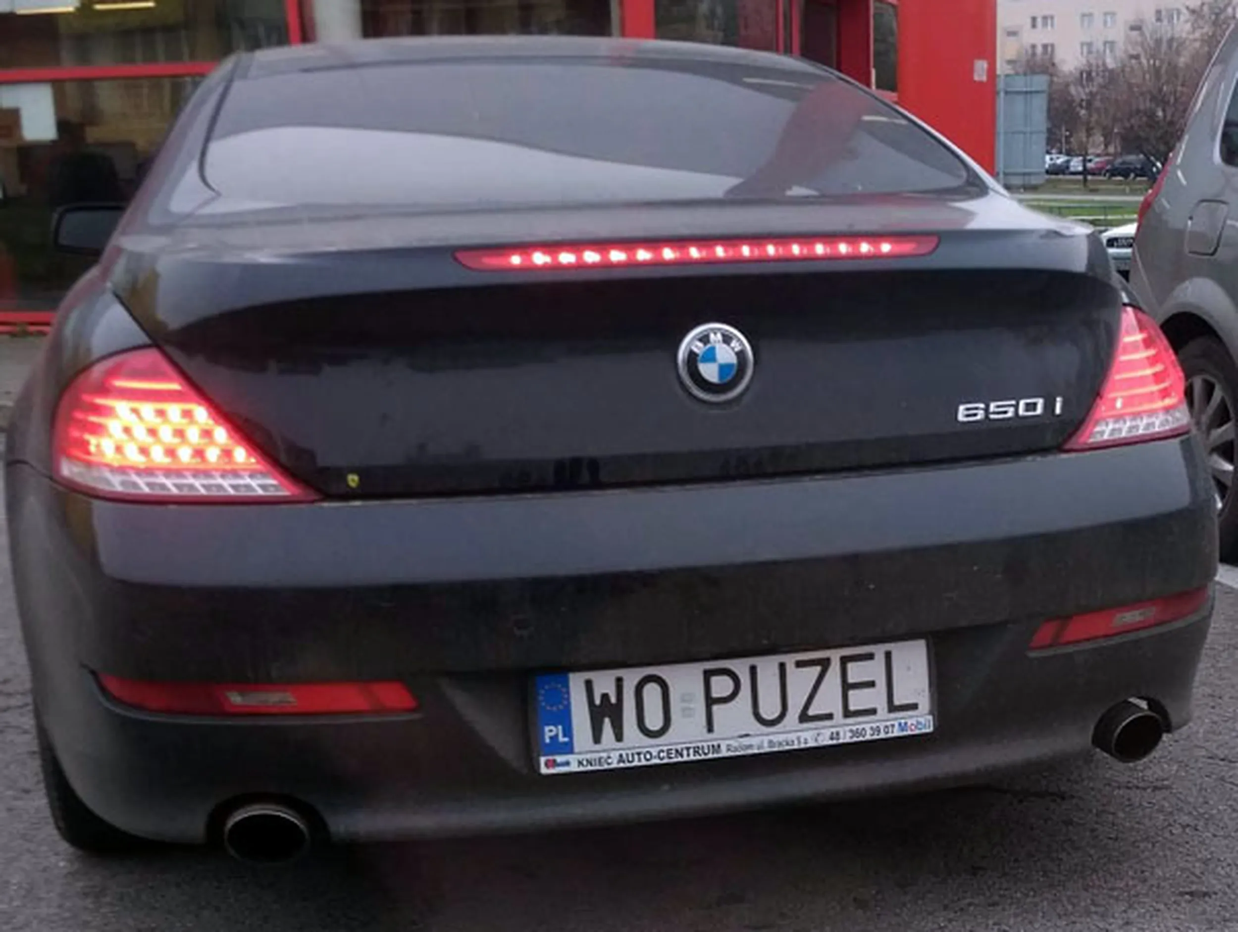 Fajny numer, blacha W0 PUZEL