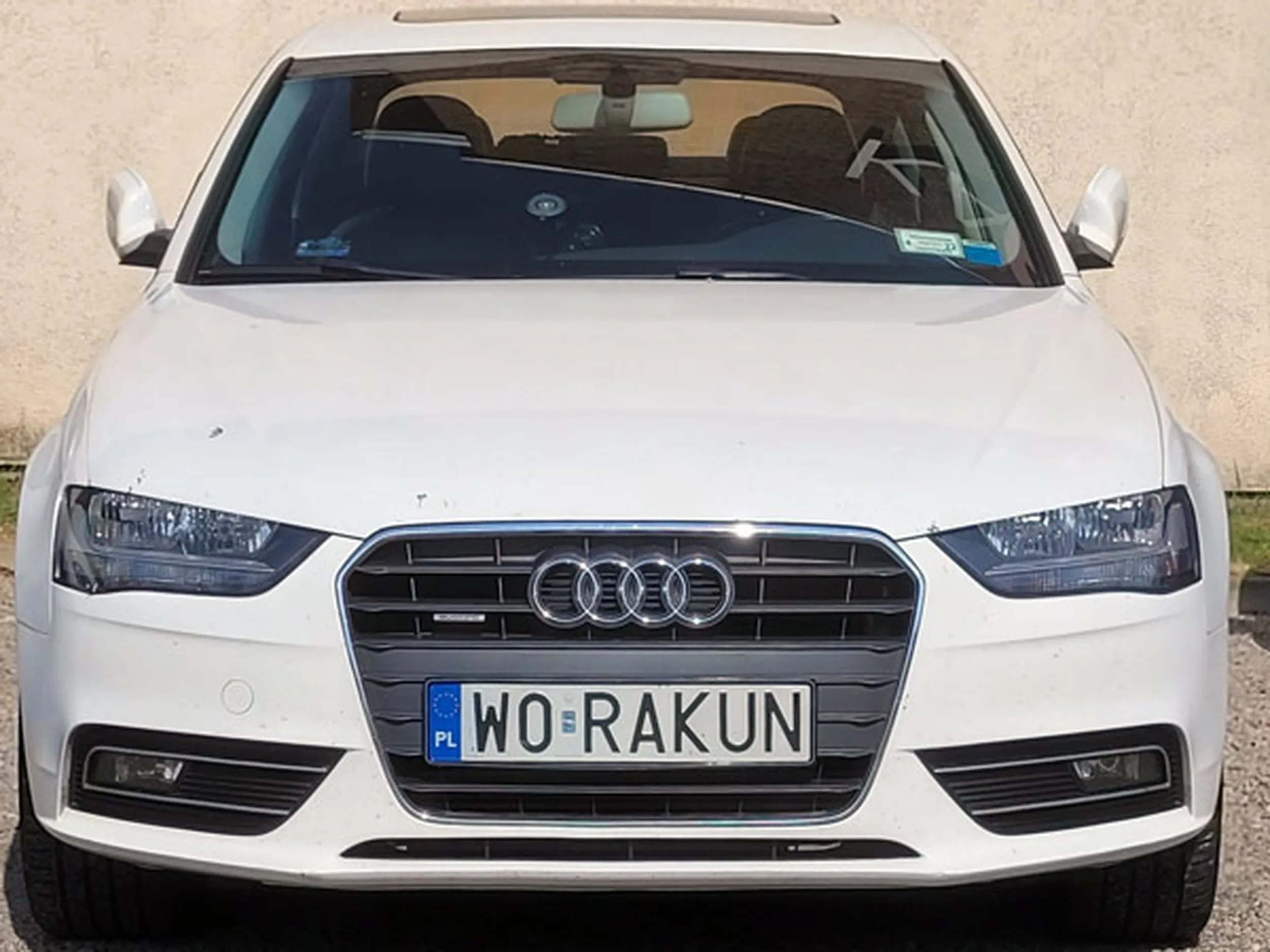 Fajny numer, blacha W0 RAKUN