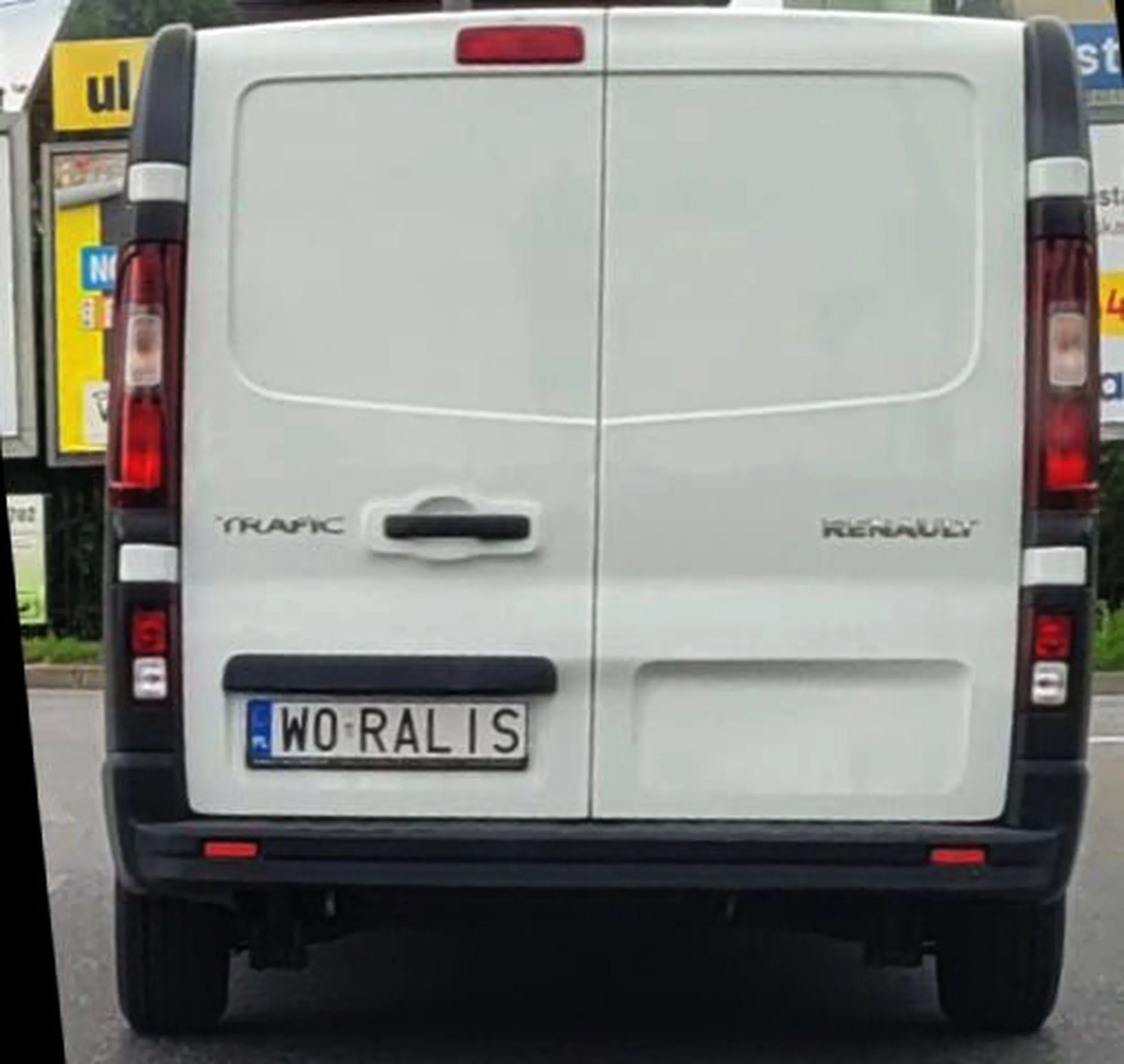 Fajny numer, blacha W0 RALIS