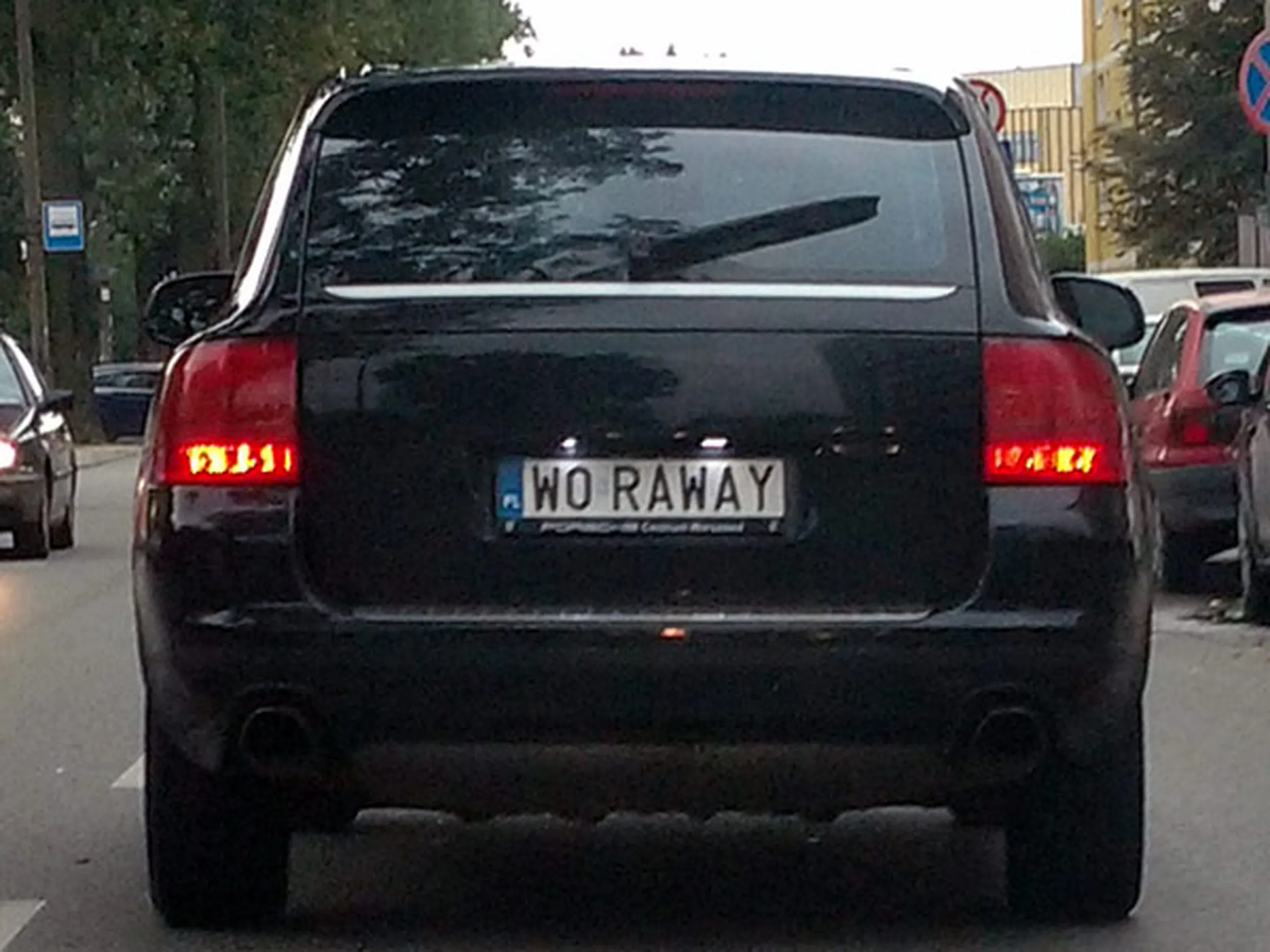 Fajny numer, blacha W0 RAWAY