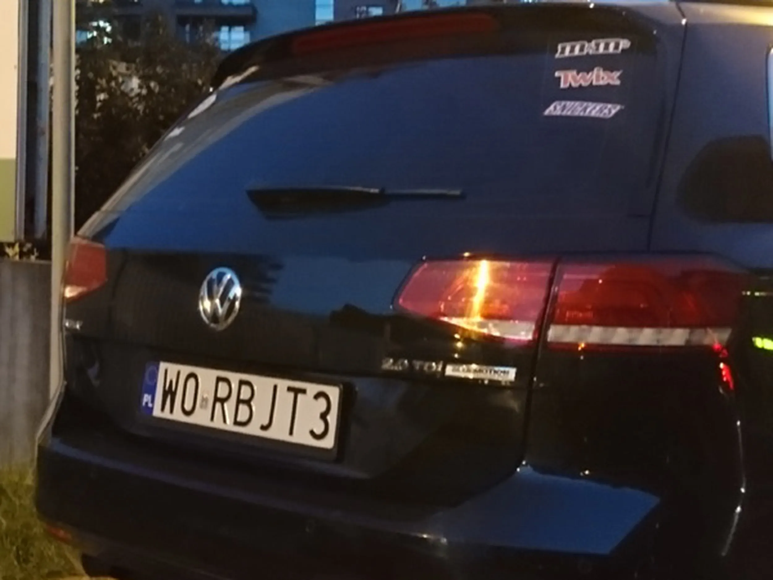 Fajny numer, blacha W0 RBJT3