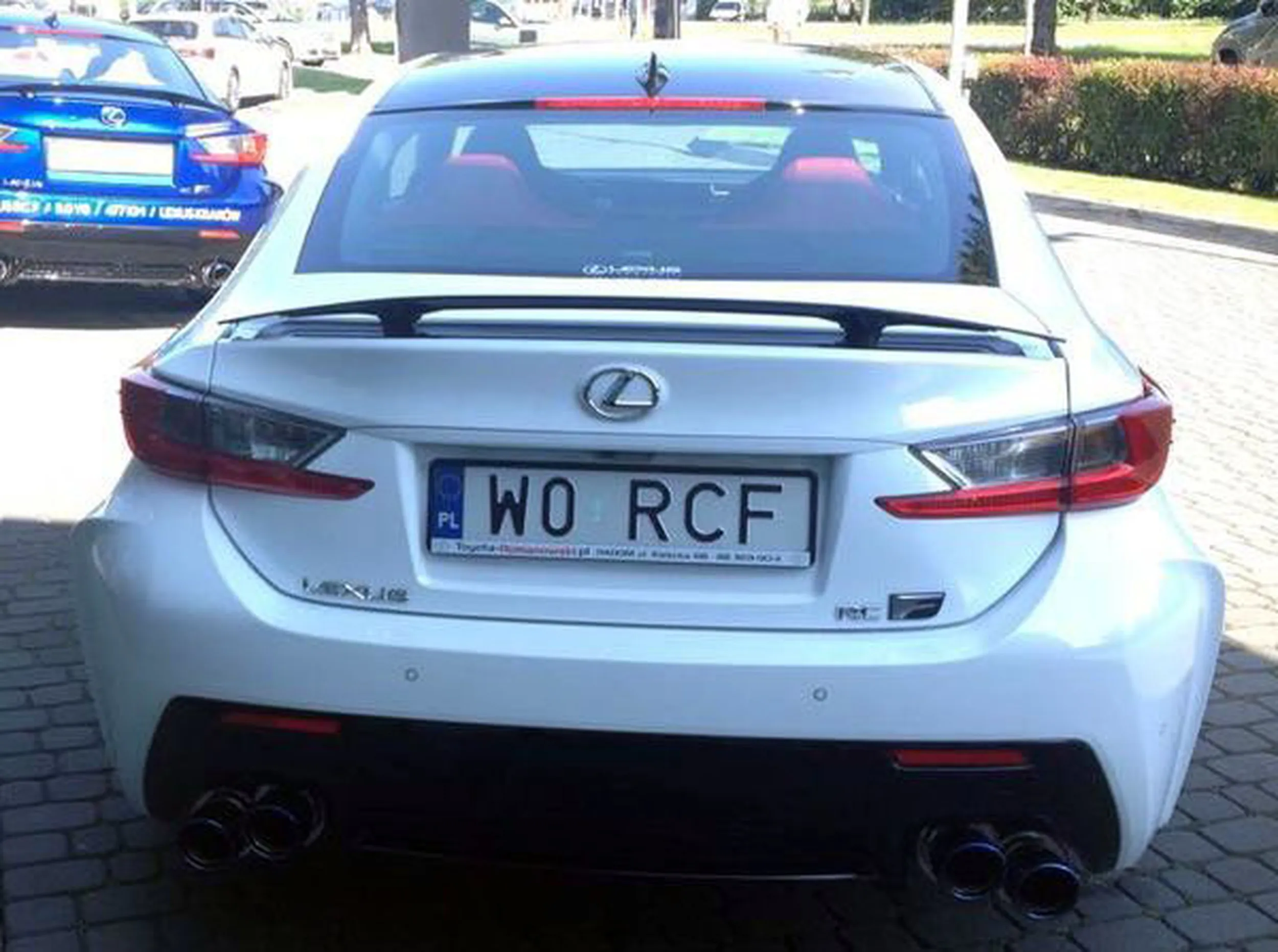 Fajny numer, blacha W0 RCF