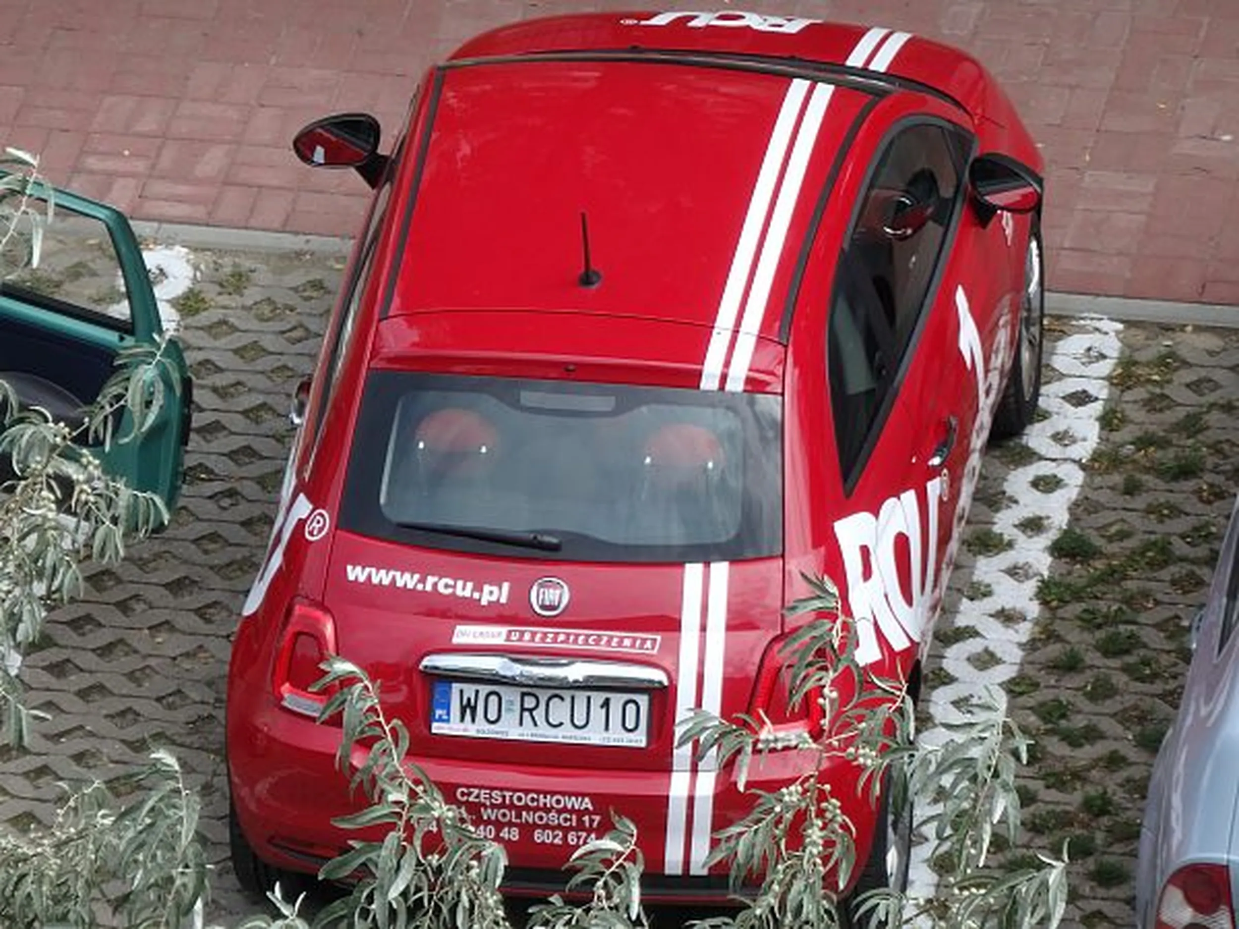 Fajny numer, blacha W0 RCU10