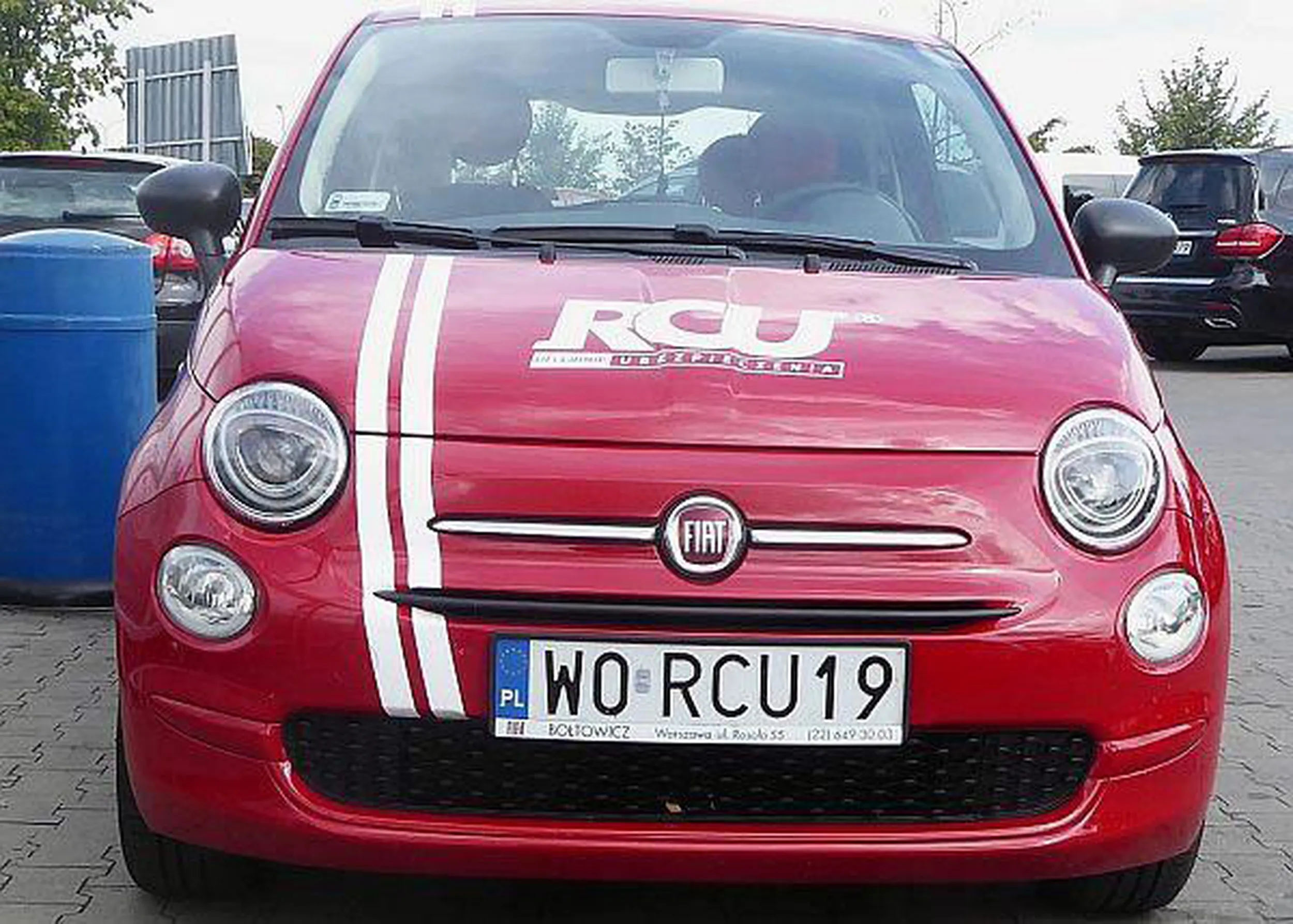Fajny numer, blacha W0 RCU19