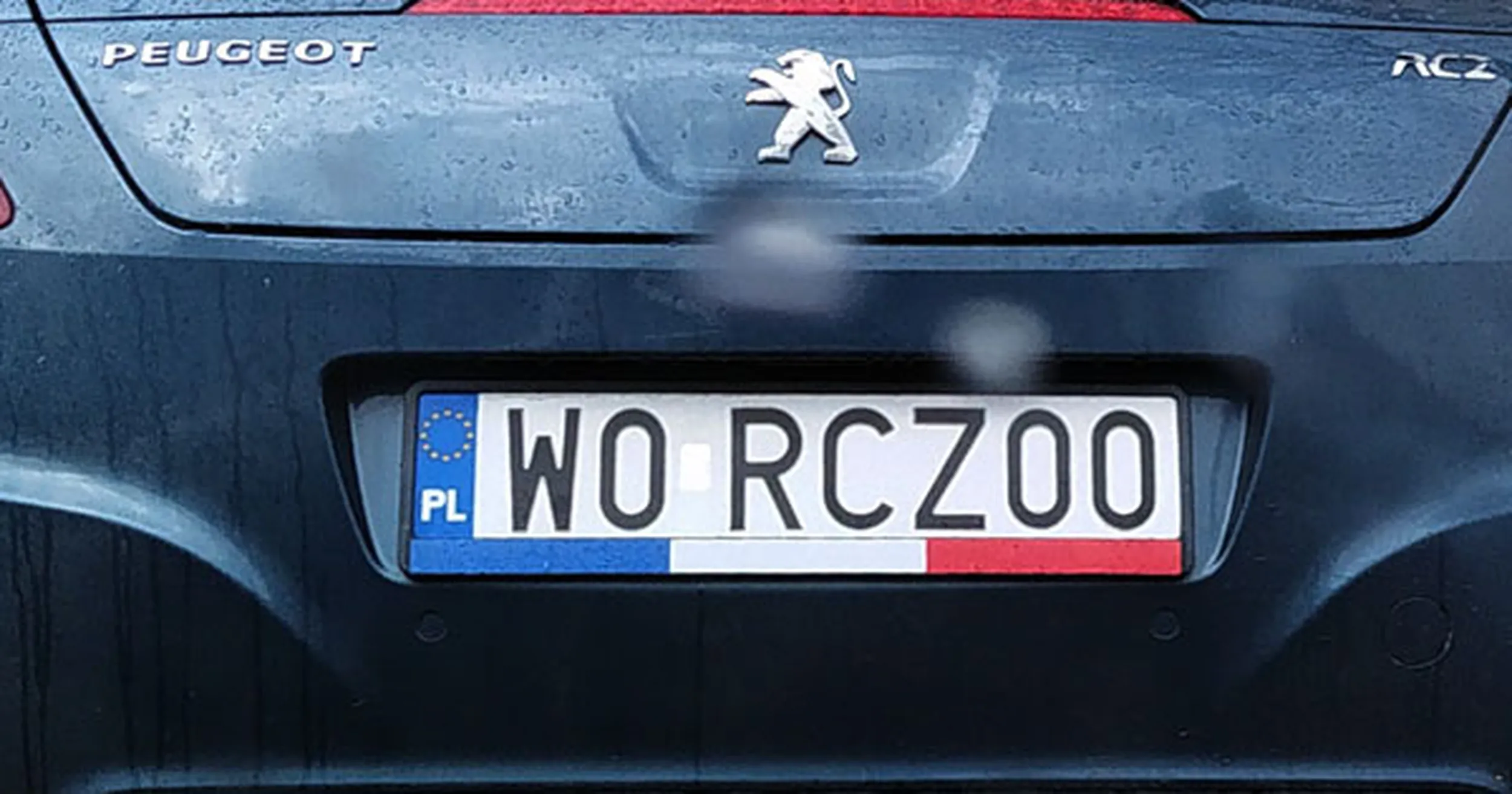 Fajny numer, blacha W0 RCZ00