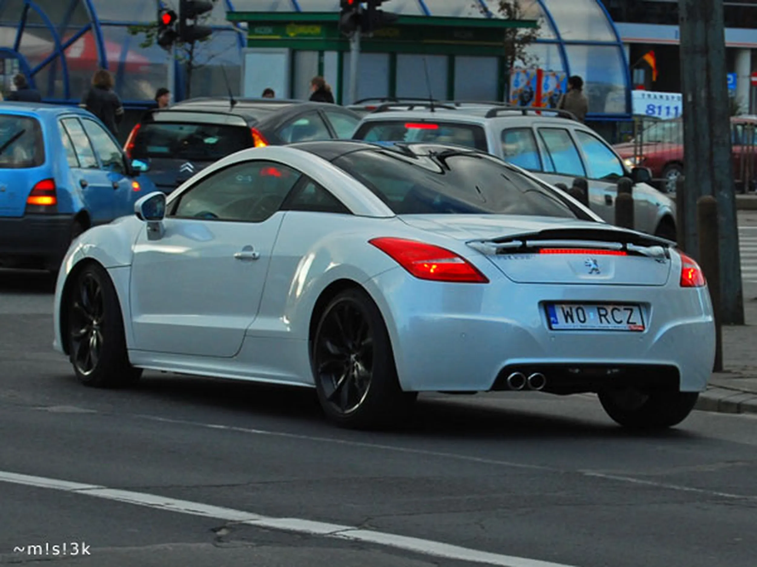 Fajny numer, blacha W0 RCZ