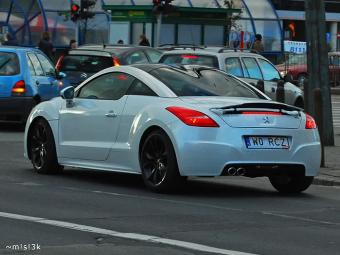 Fajny numer, blacha W0 RCZ