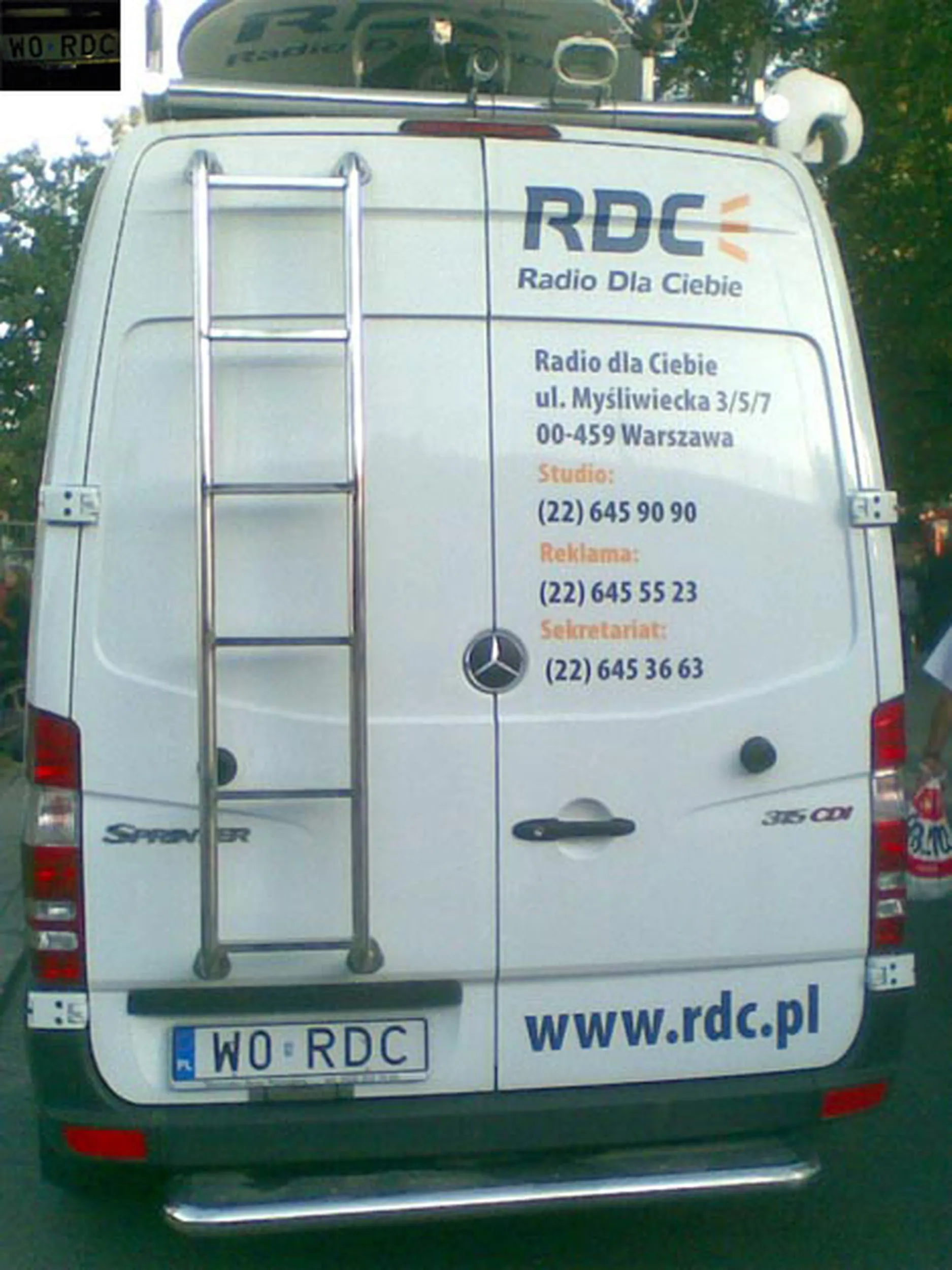 Fajny numer, blacha W0 RDC