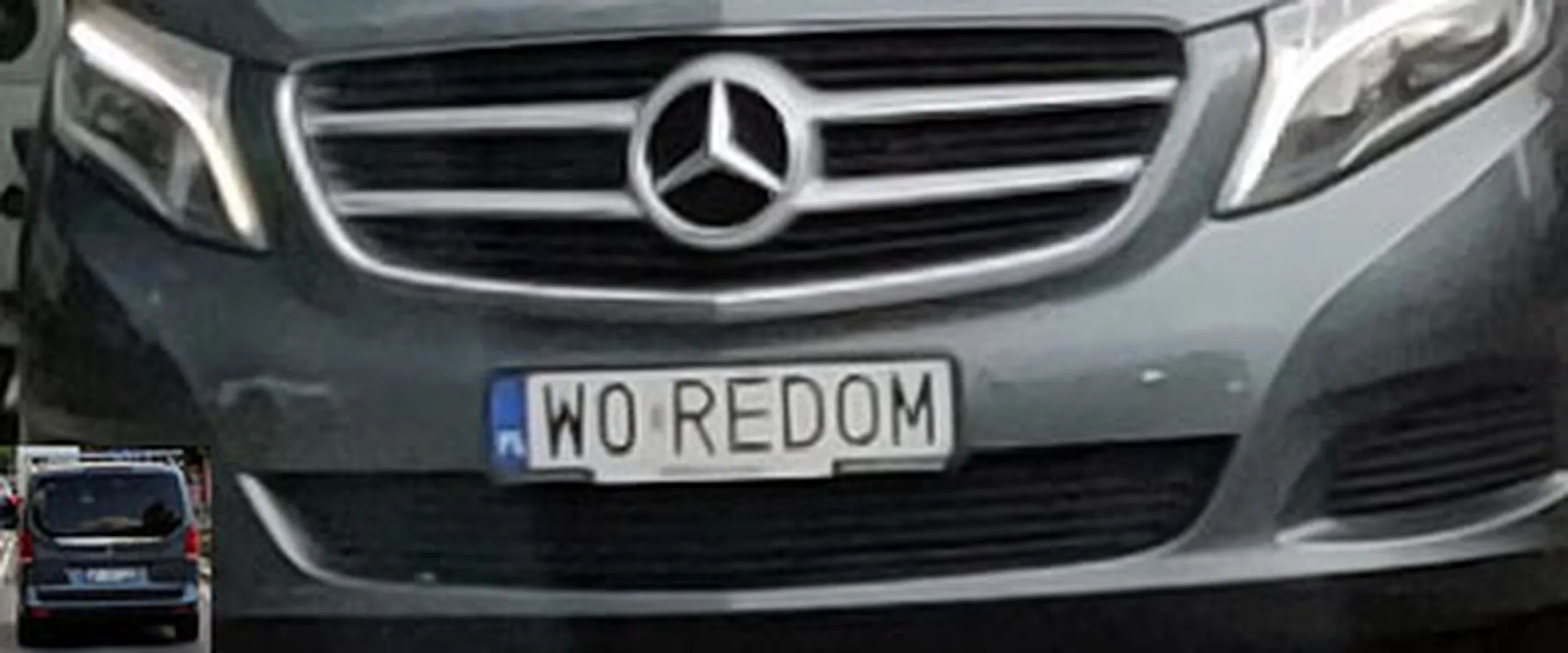 Fajny numer, blacha W0 REDOM