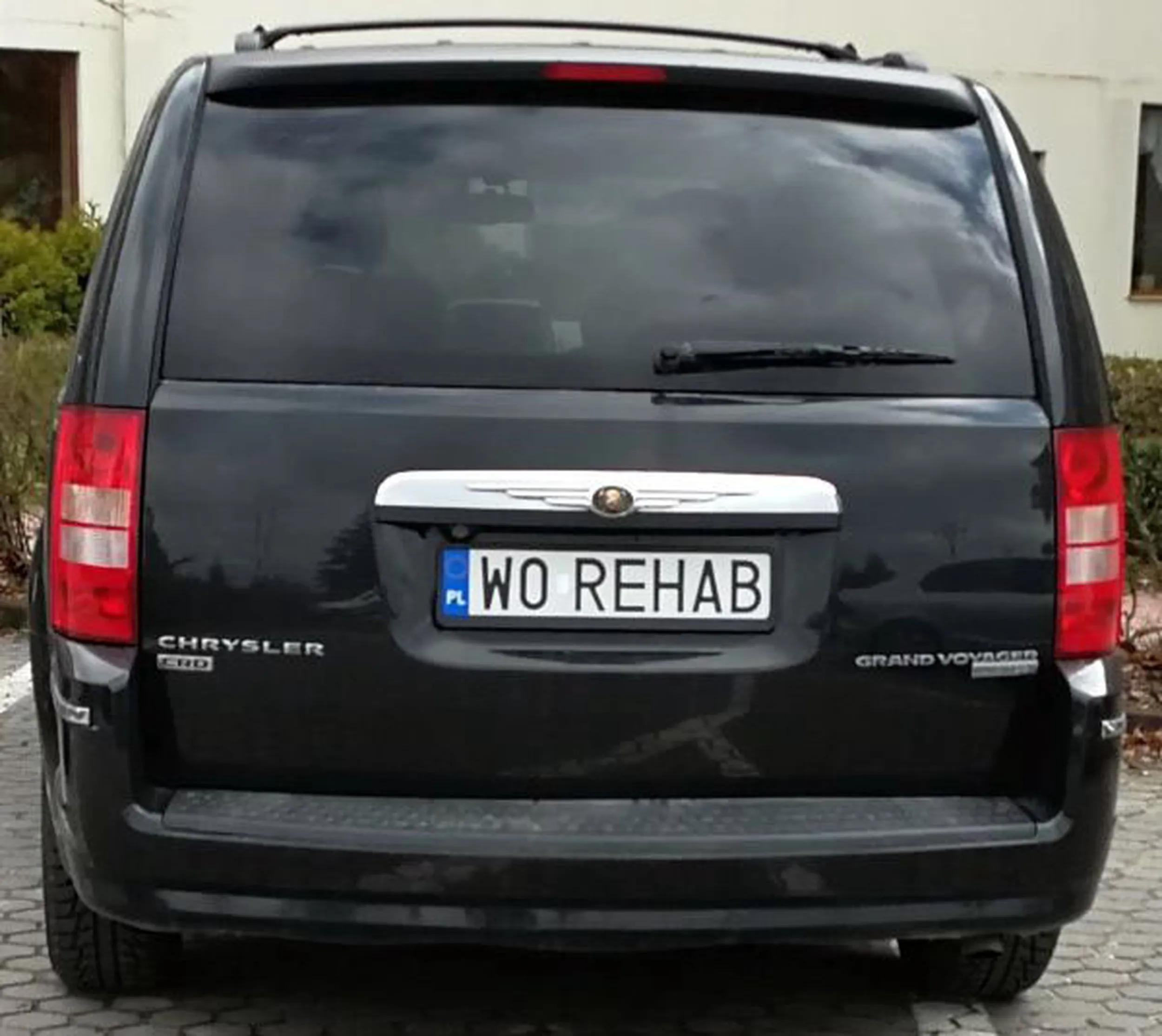 Fajny numer, blacha W0 REHAB