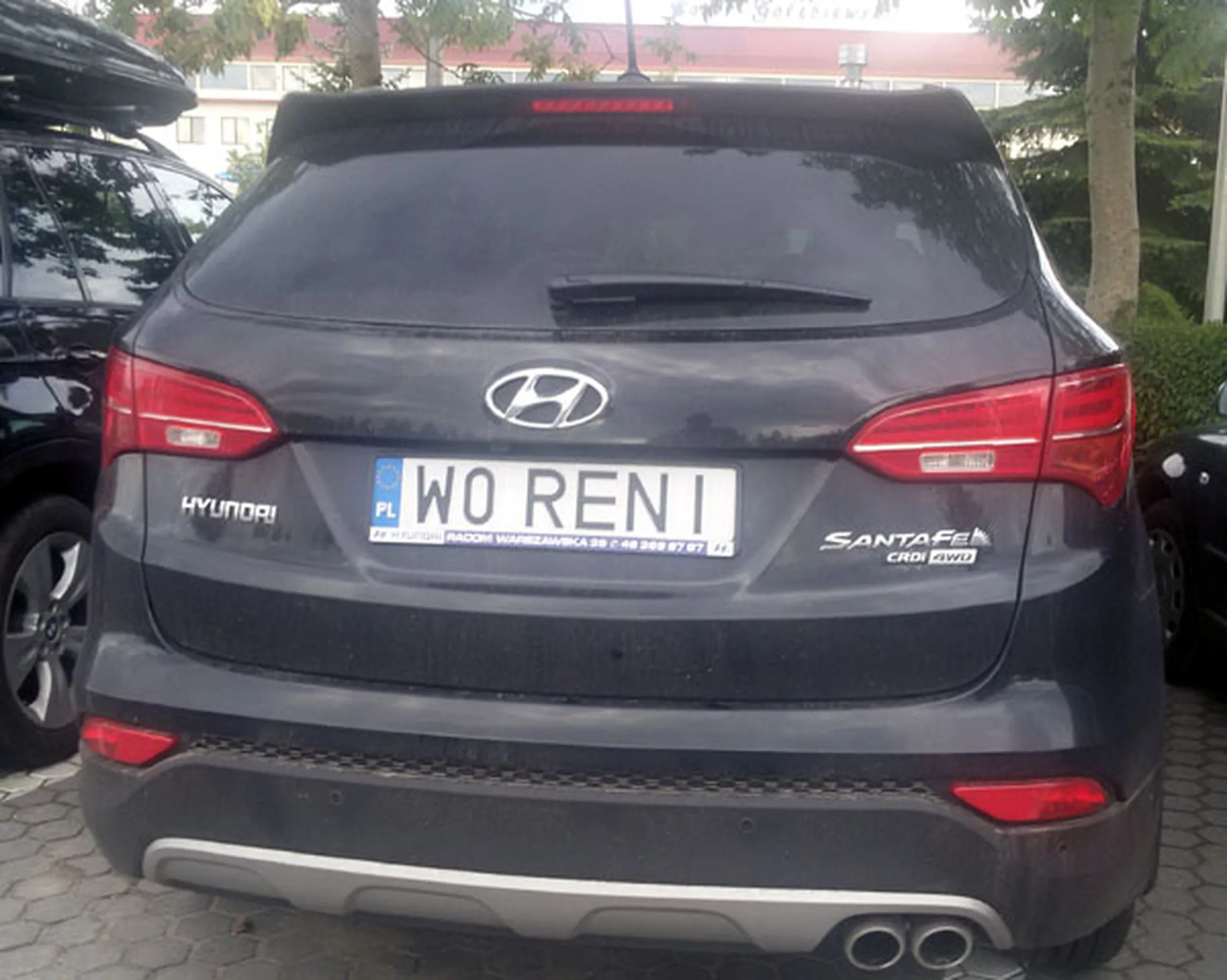 Fajny numer, blacha W0 RENI