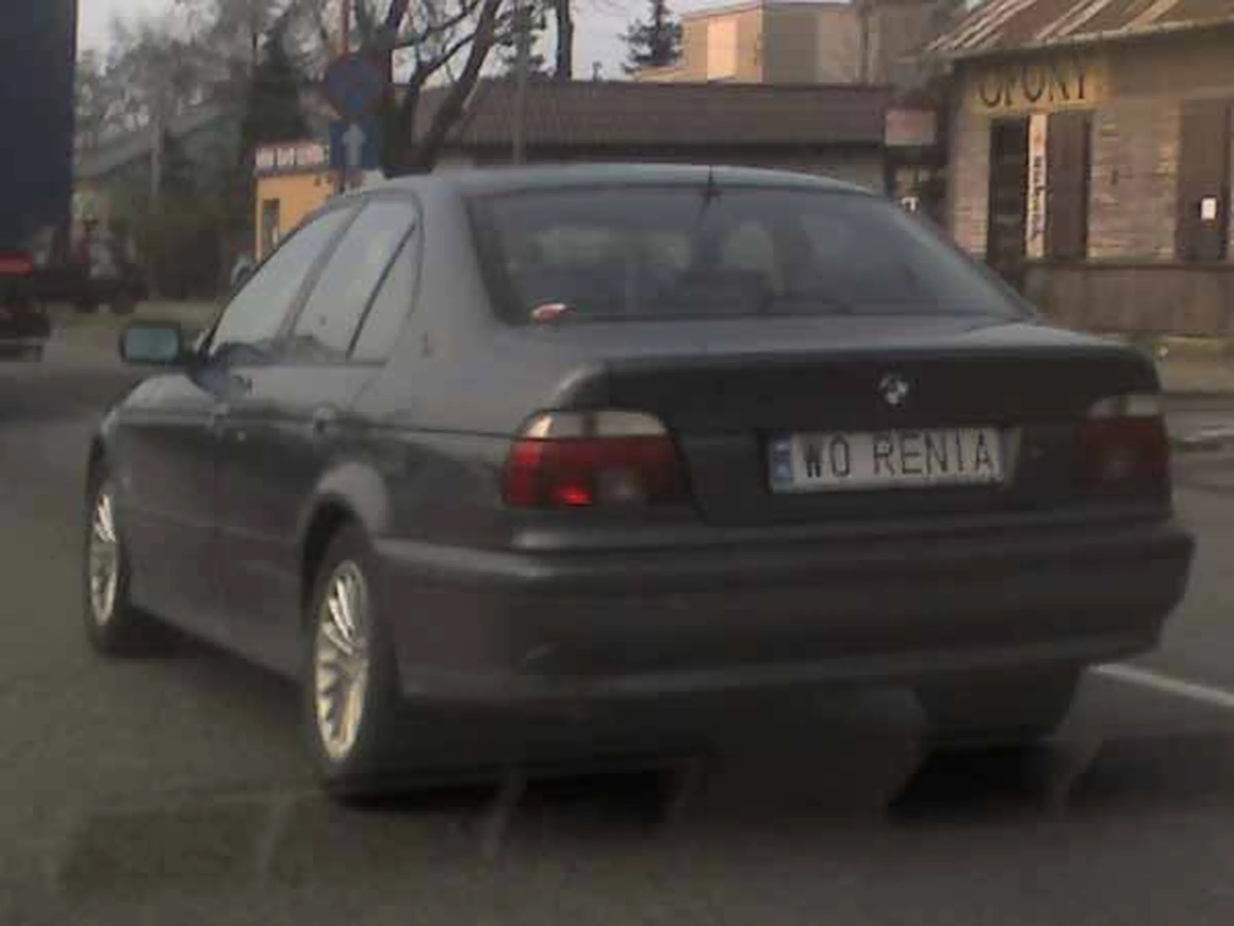 Fajny numer, blacha W0 RENIA