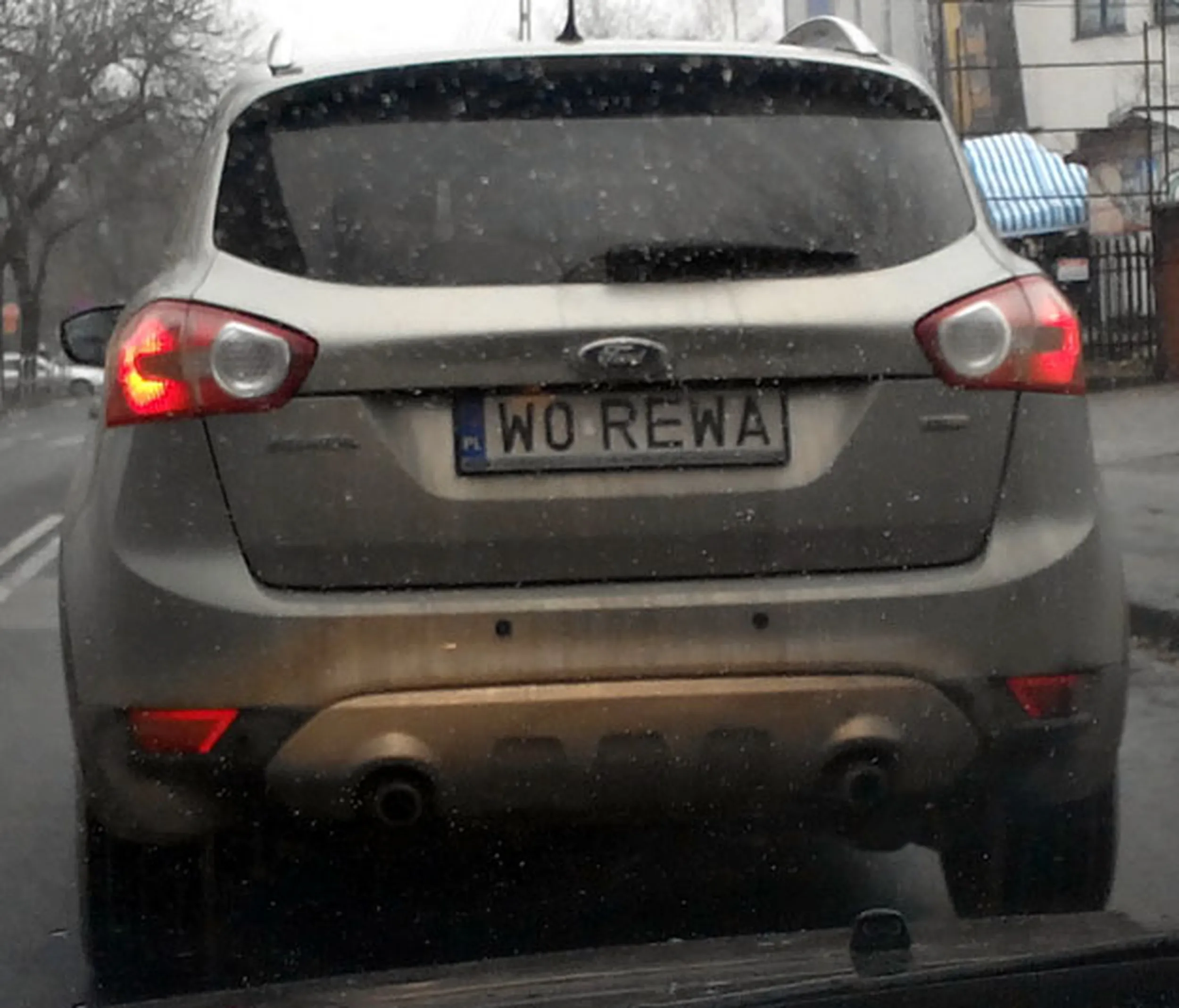 Fajny numer, blacha W0 REWA