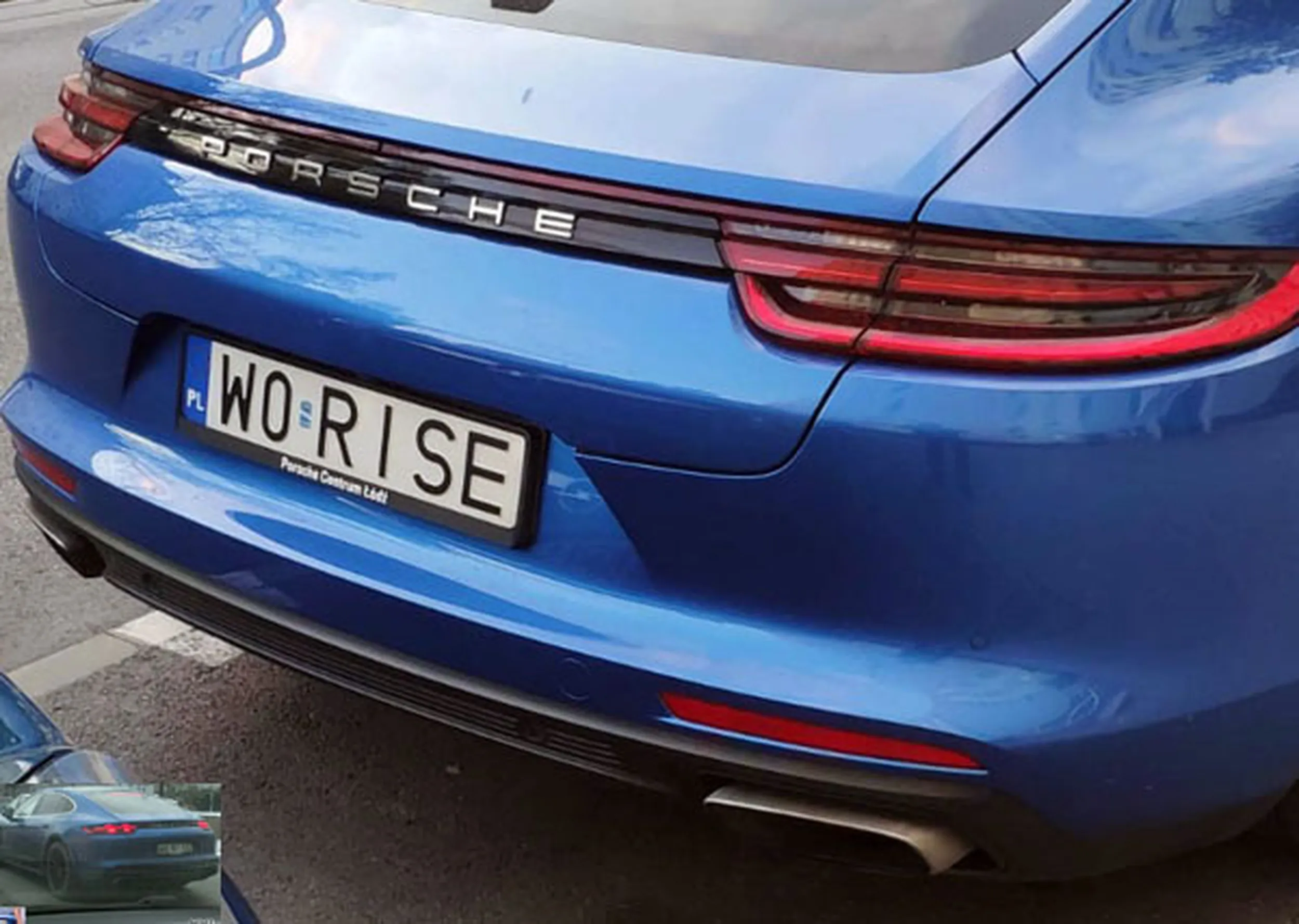 Fajny numer, blacha W0 RISE