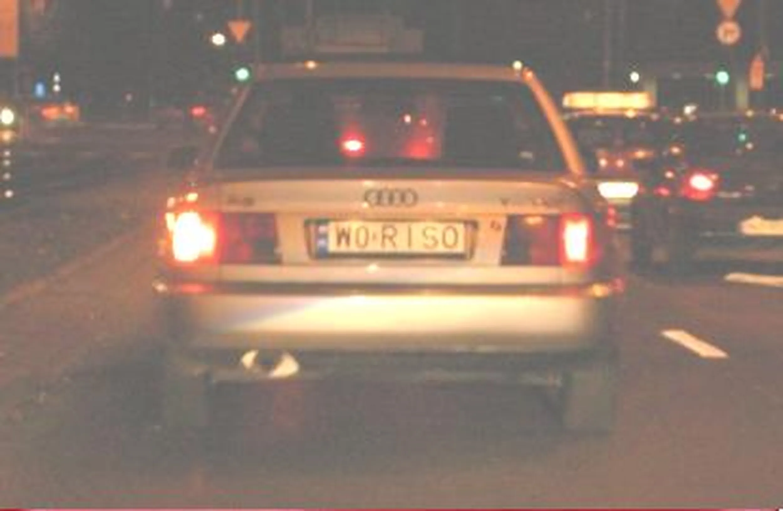 Fajny numer, blacha W0 RISO