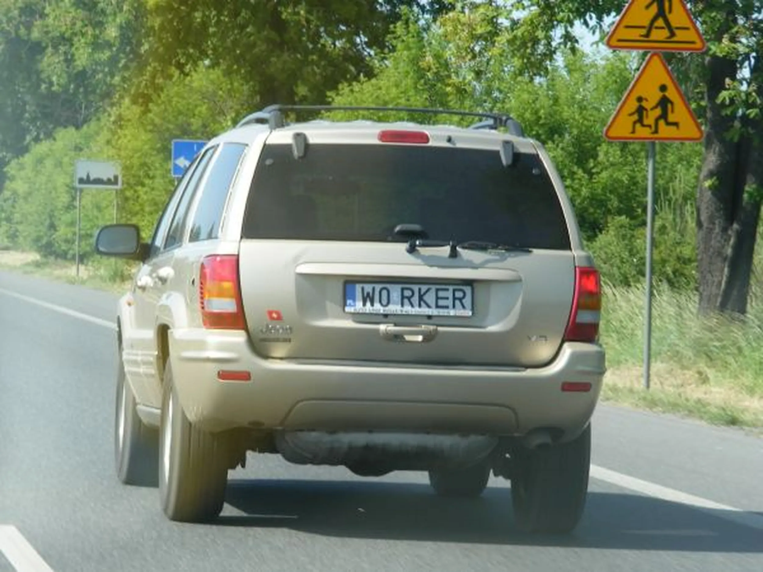 Fajny numer, blacha W0 RKER