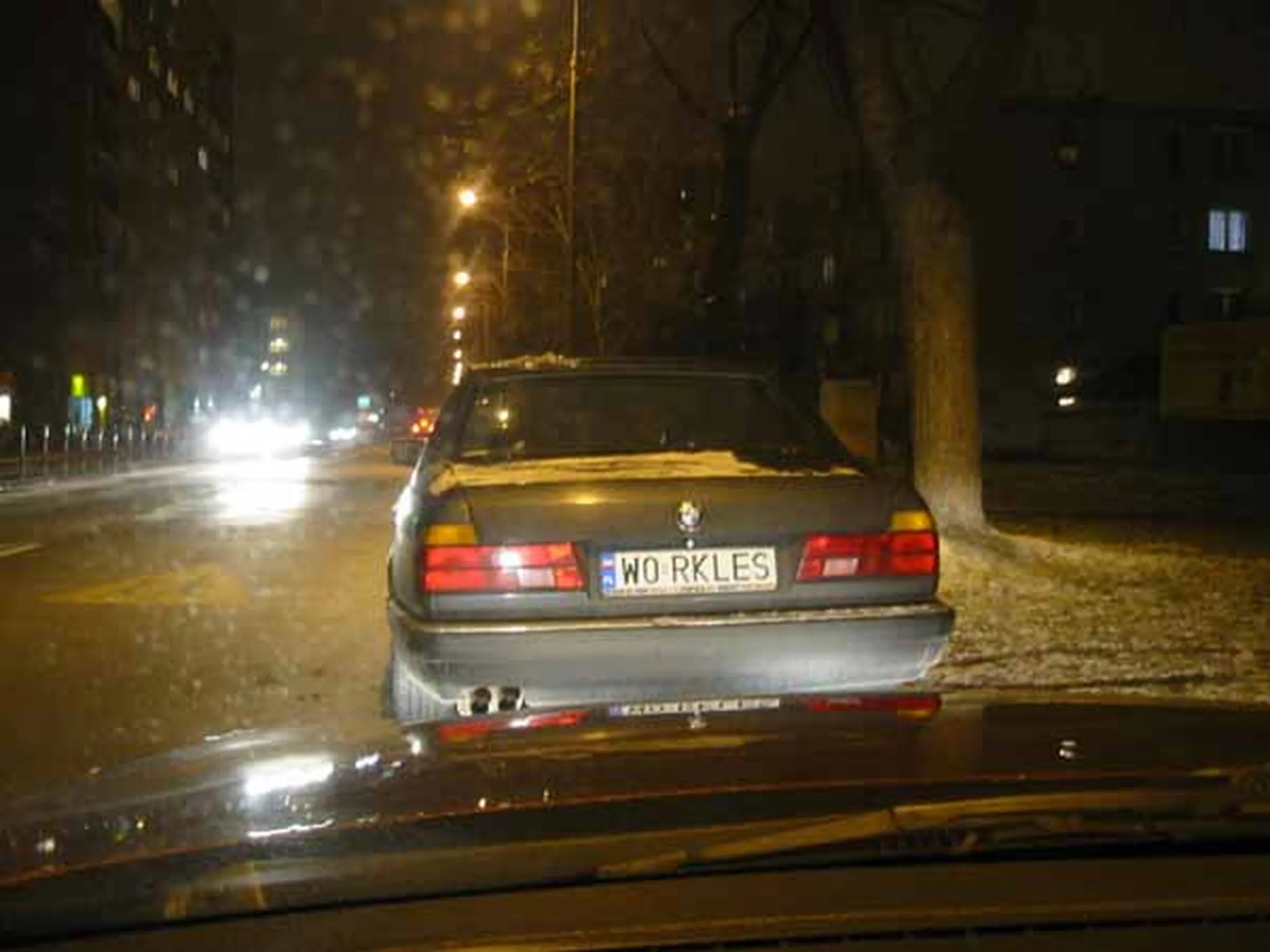 Fajny numer, blacha W0 RKLES