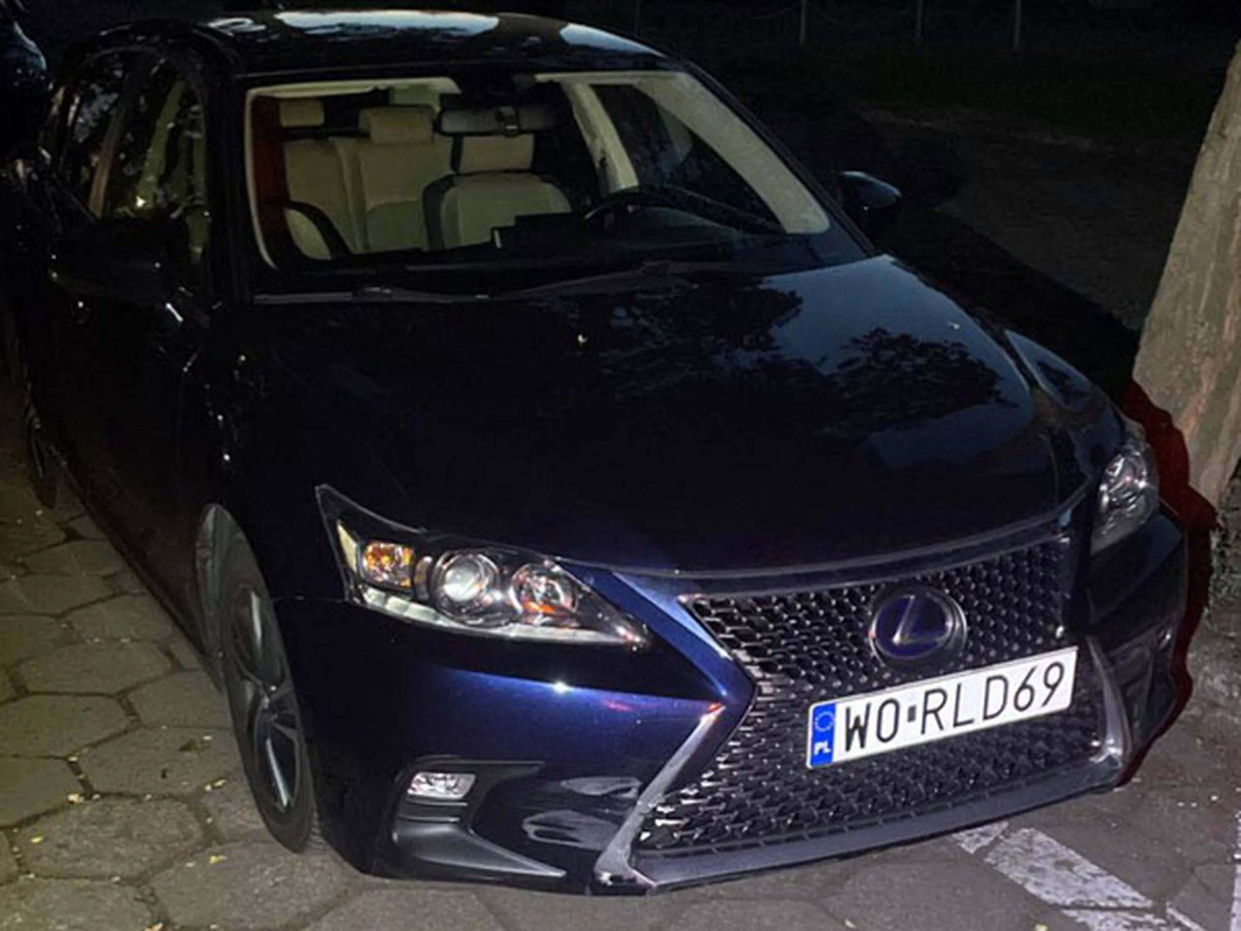 Fajny numer, blacha W0 RLD69