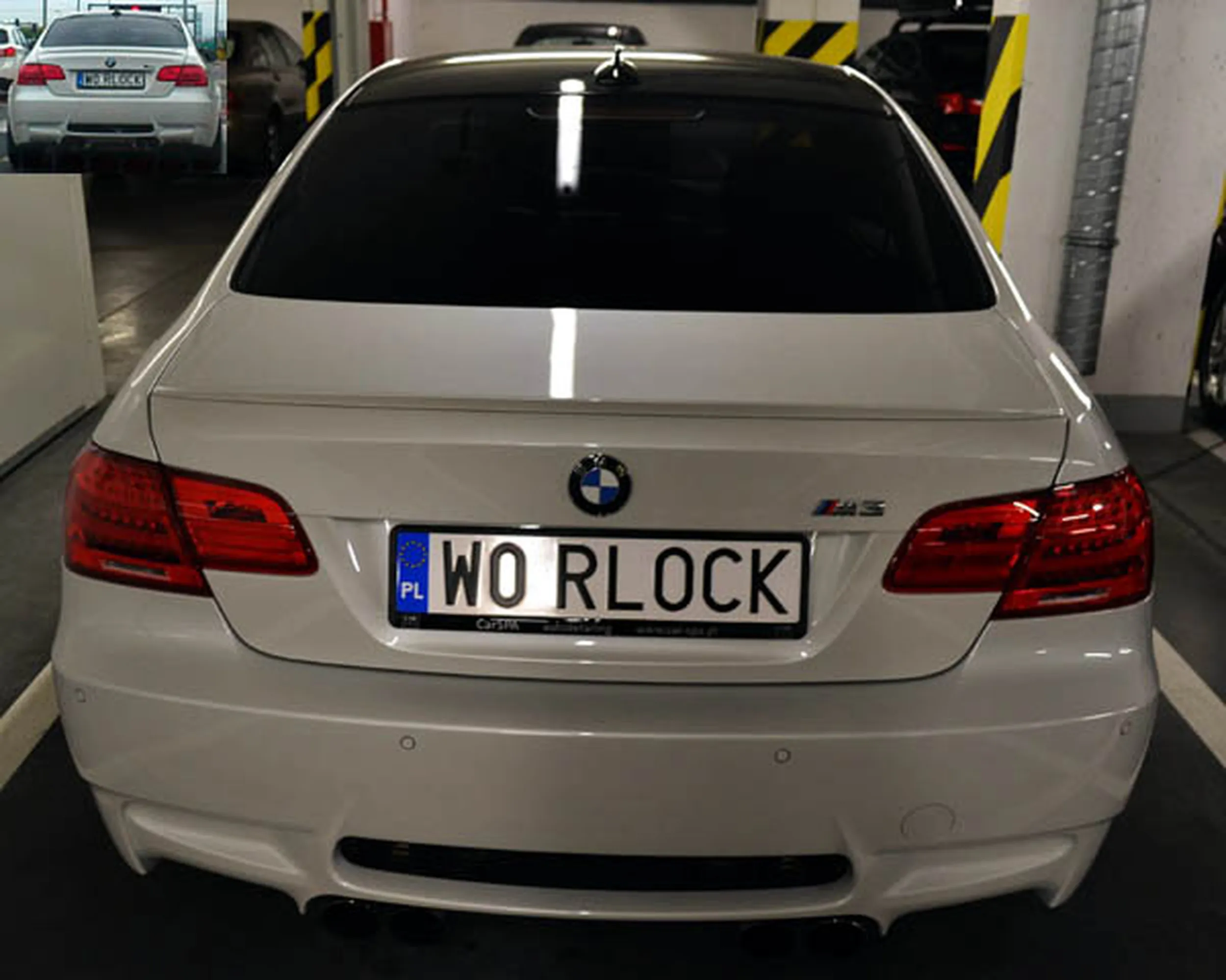 Fajny numer, blacha W0 RLOCK