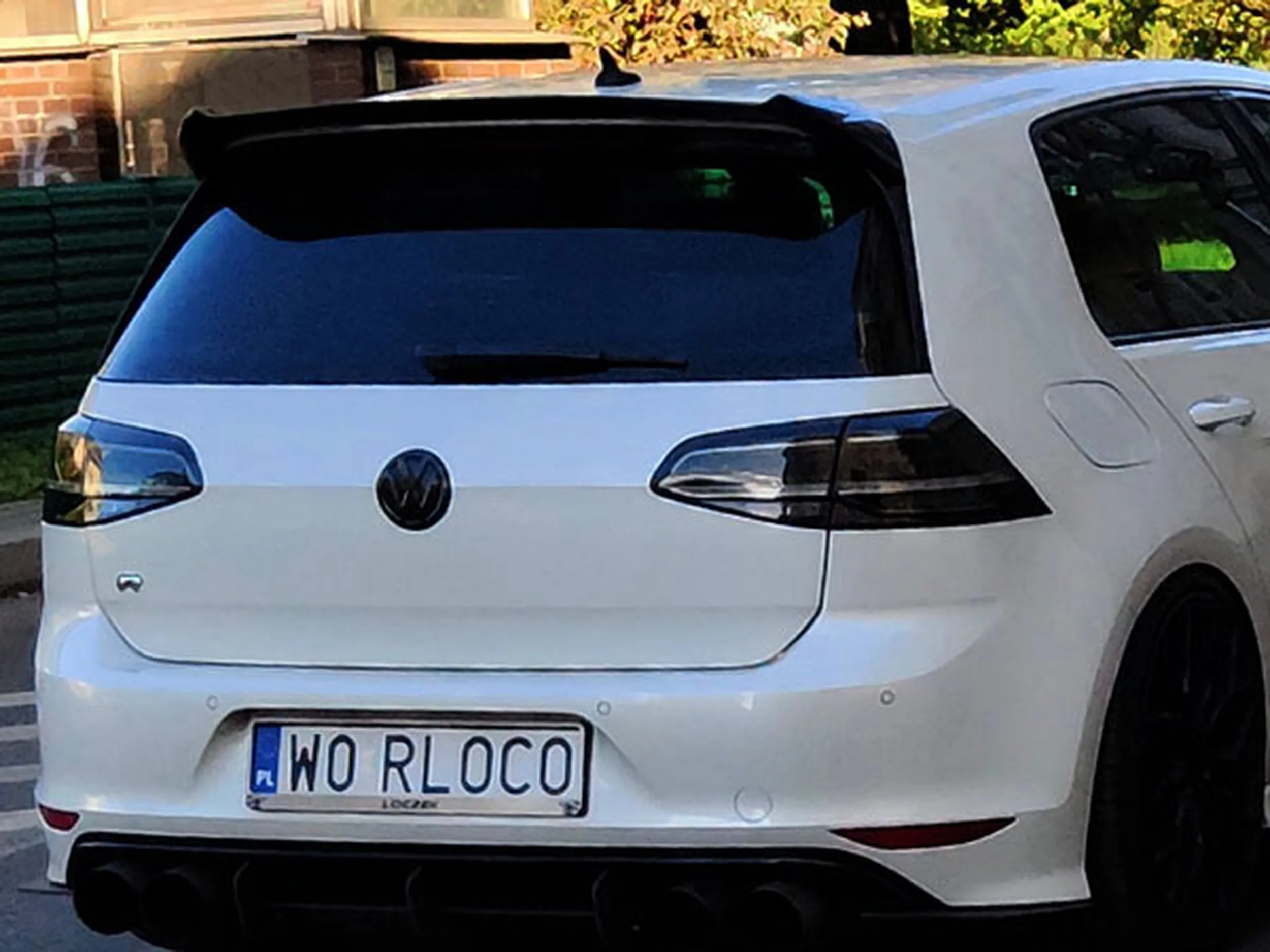 Fajny numer, blacha W0 RLOCO