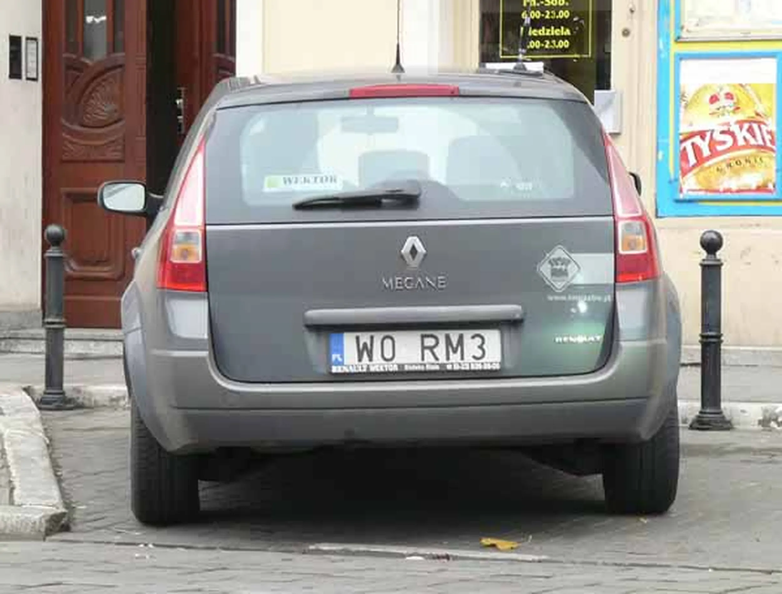 Fajny numer, blacha W0 RM3