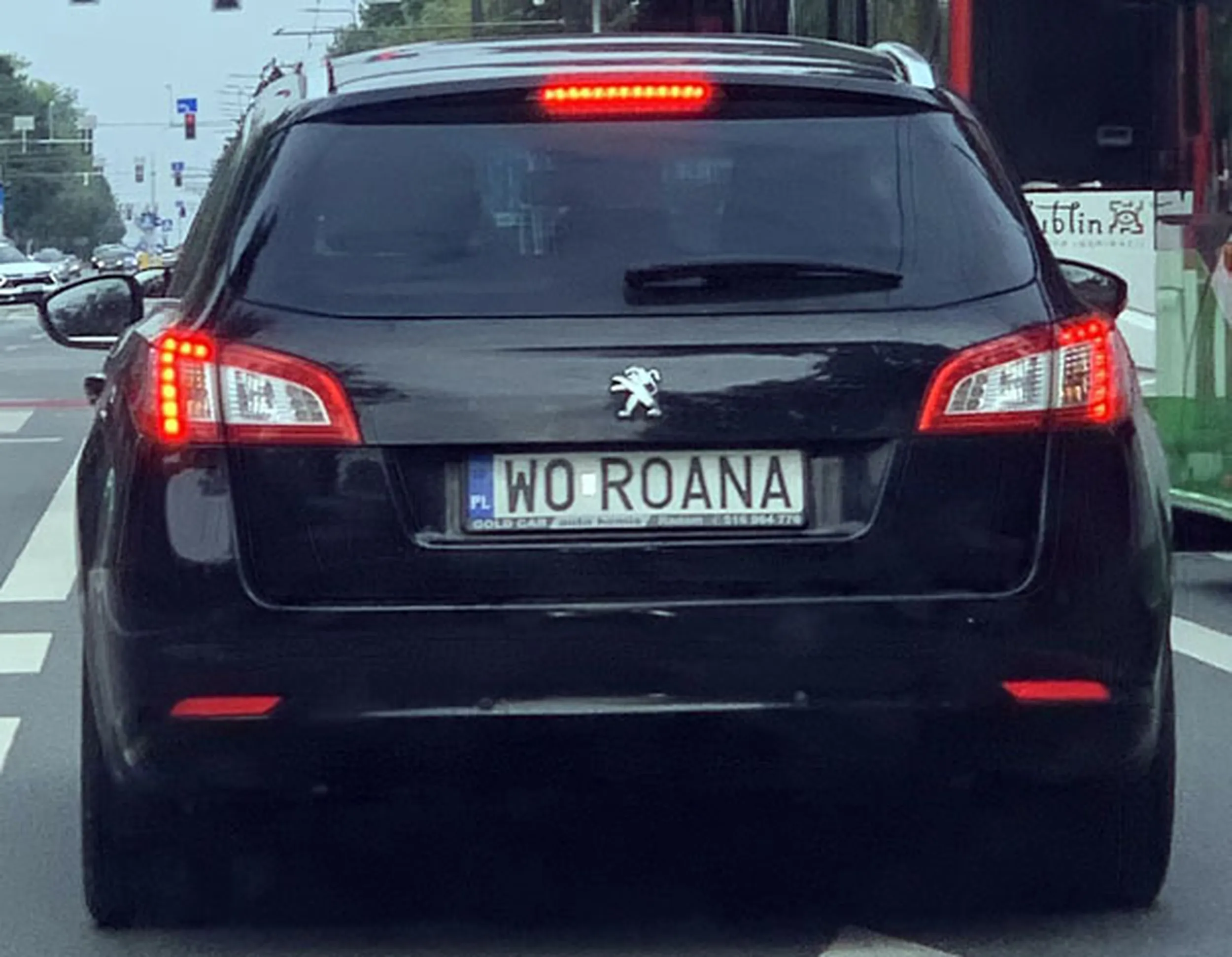 Fajny numer, blacha W0 ROANA