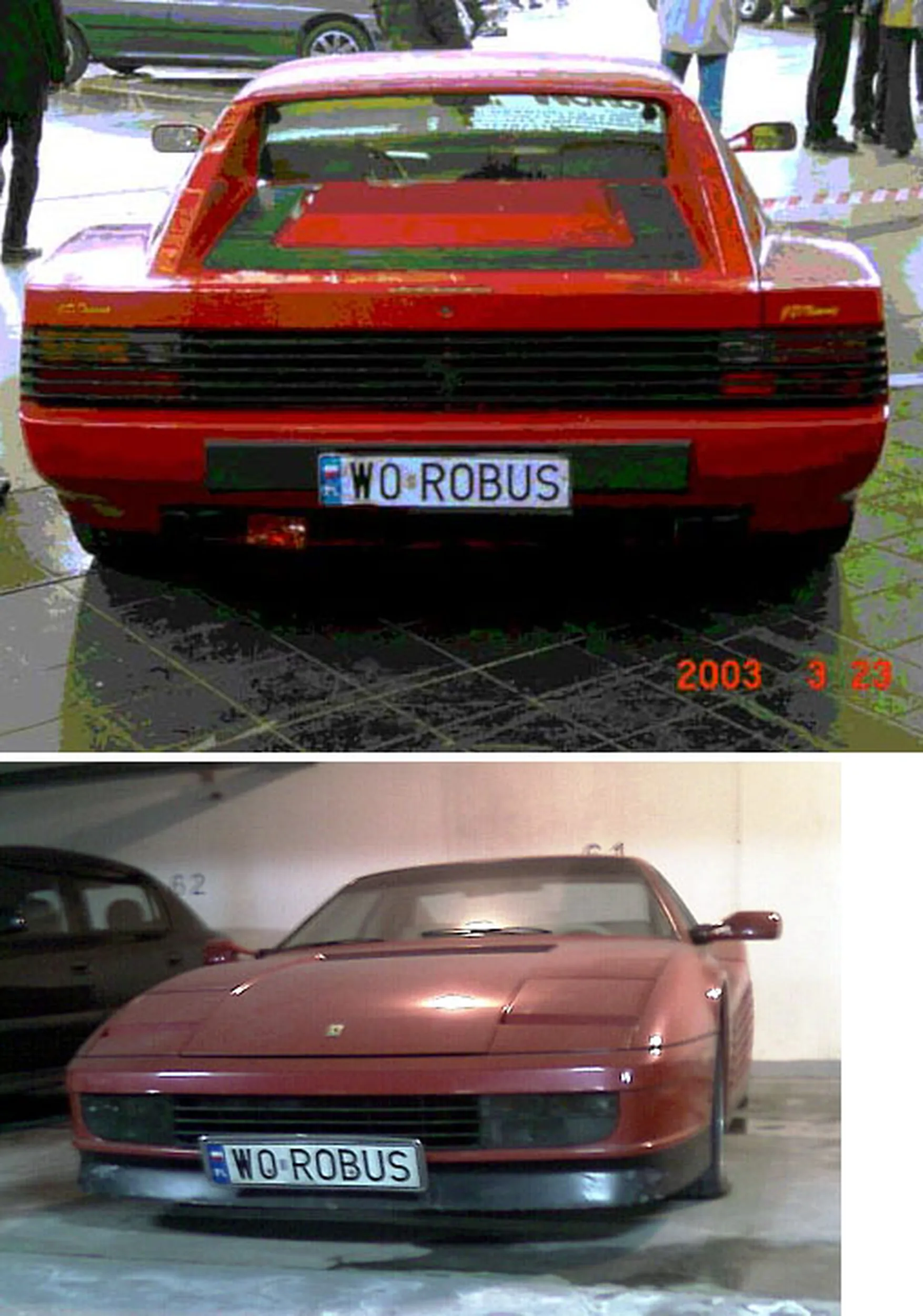 Fajny numer, blacha W0 ROBUS