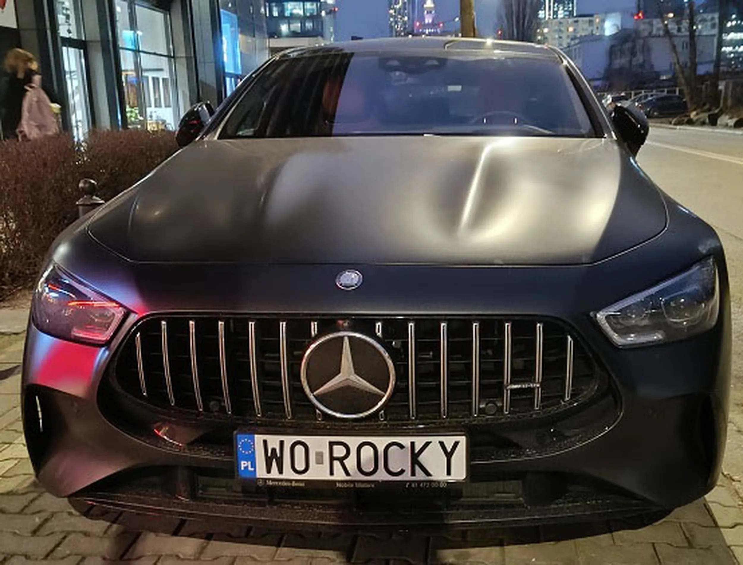 Fajny numer, blacha W0 ROCKY